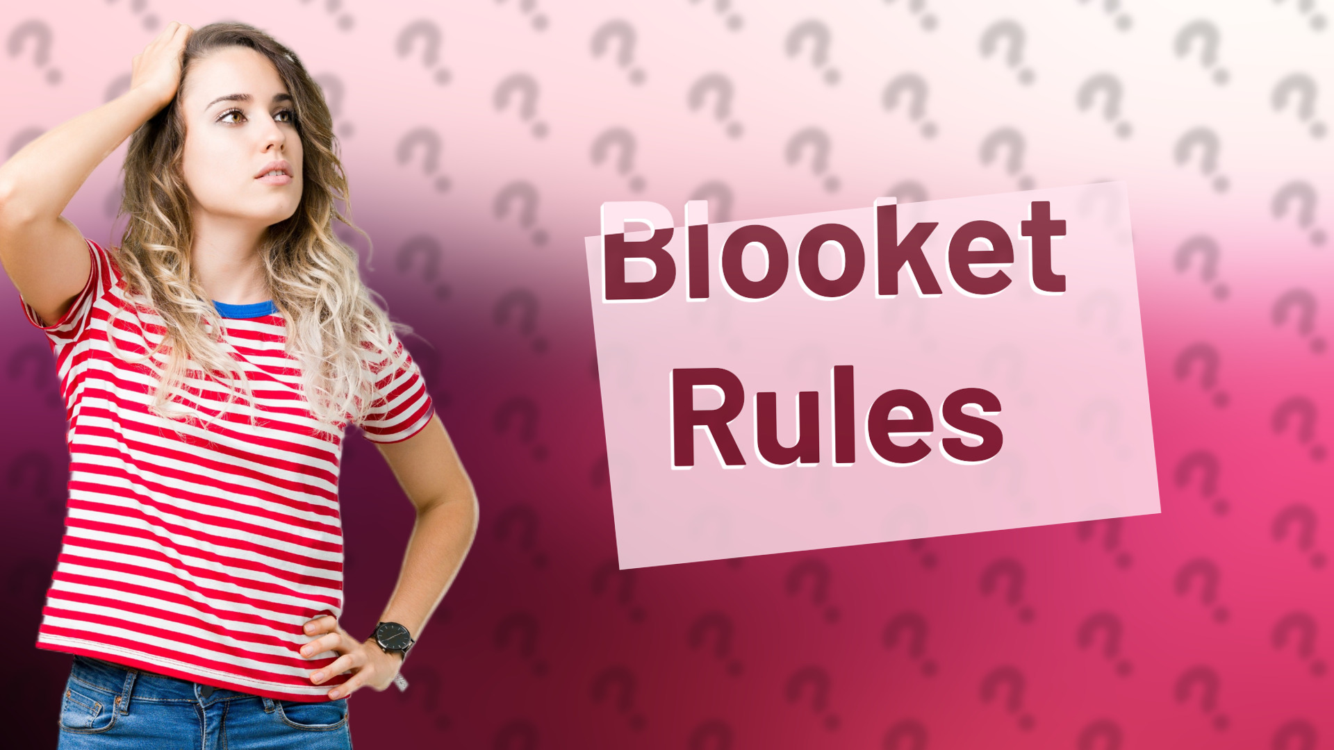 Blooket Rules
