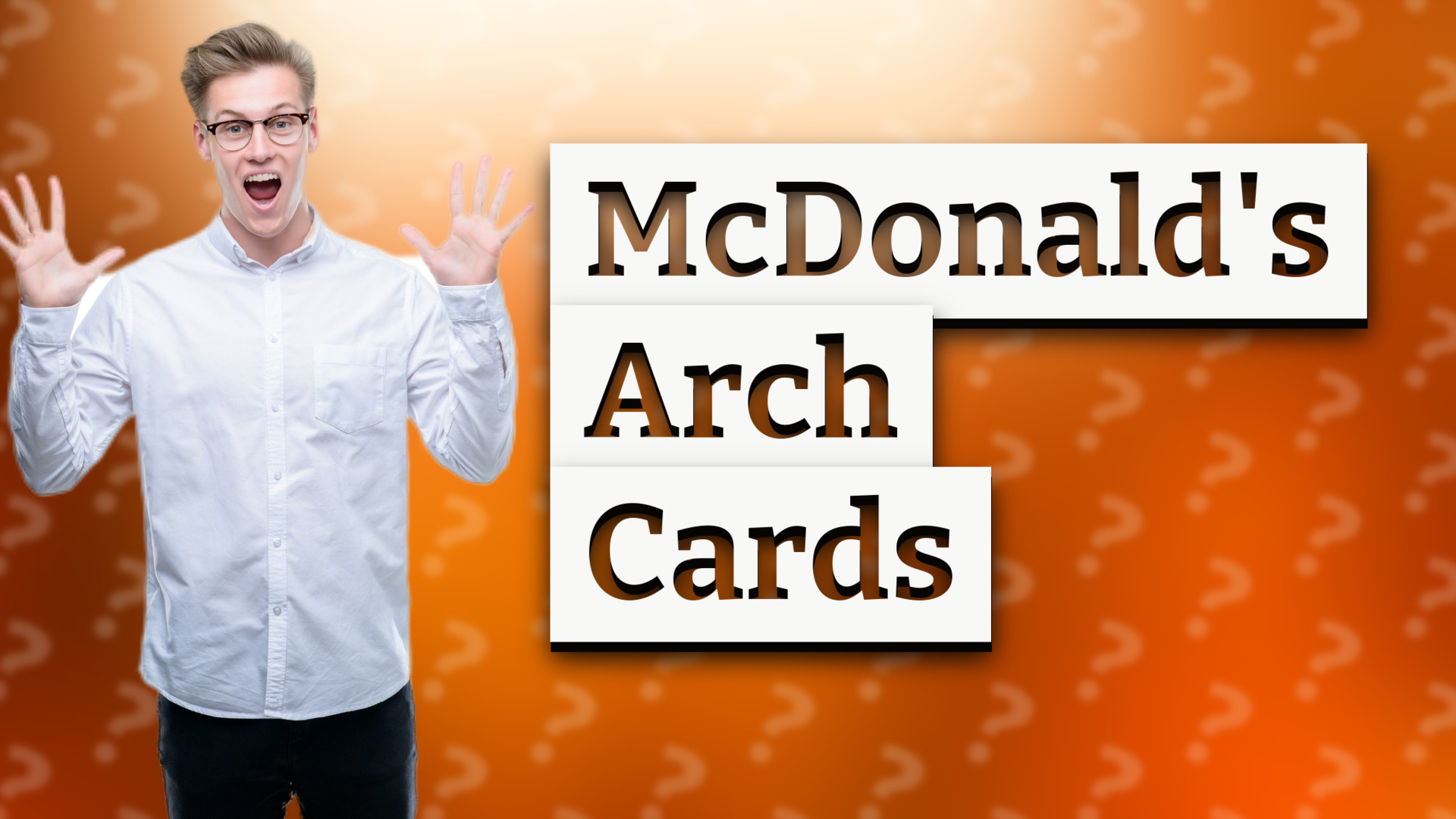 McDonald's Arch Cards