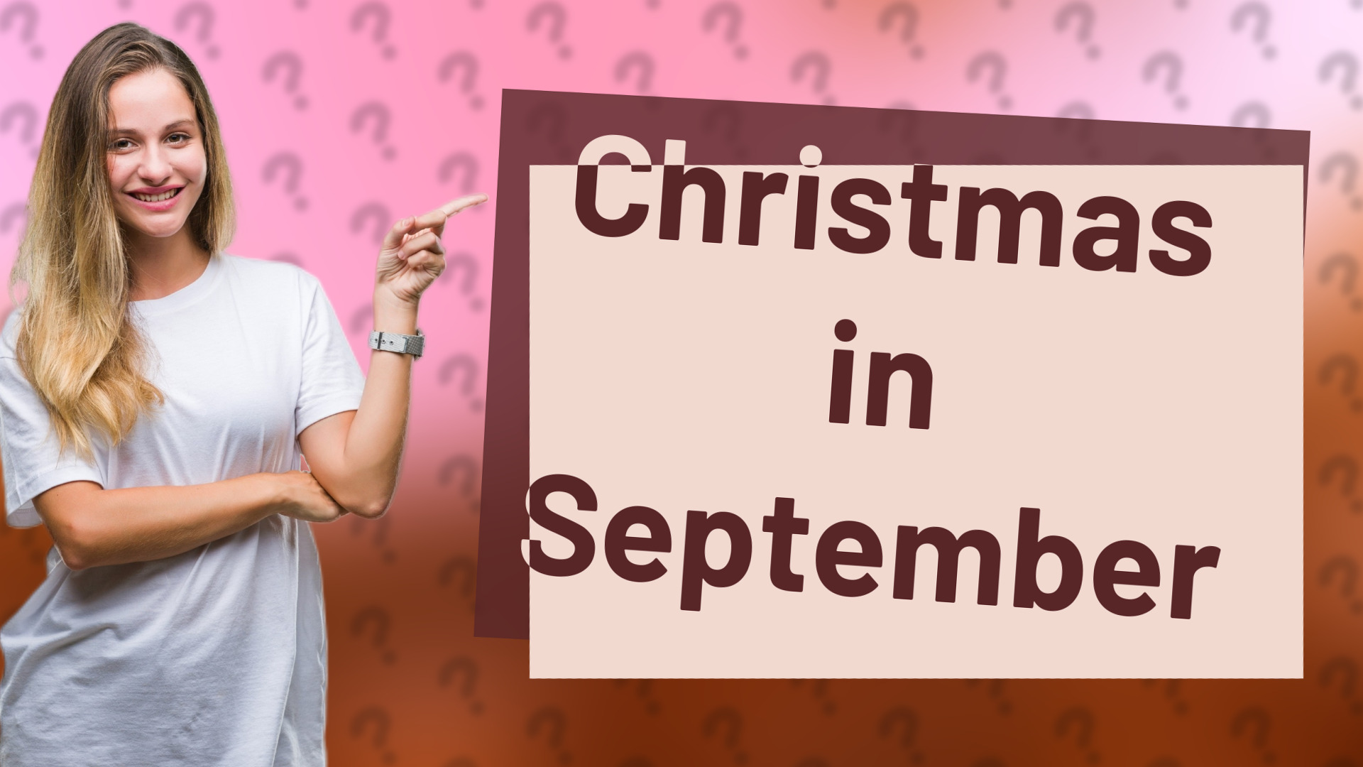 Christmas in September