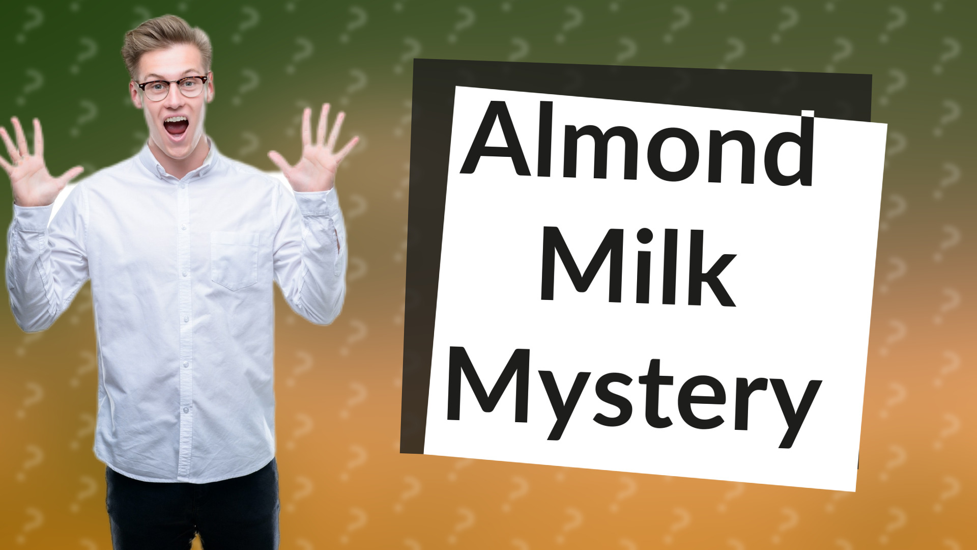 Almond Milk Mystery