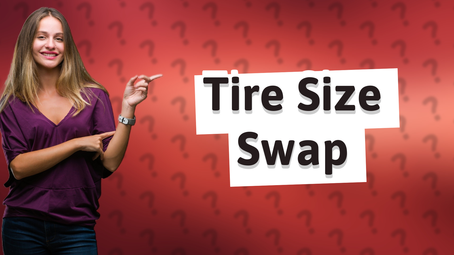 Tire Size Swap