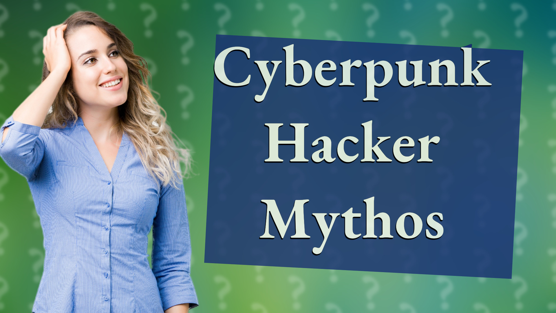 Cyberpunk Hacker Mythos