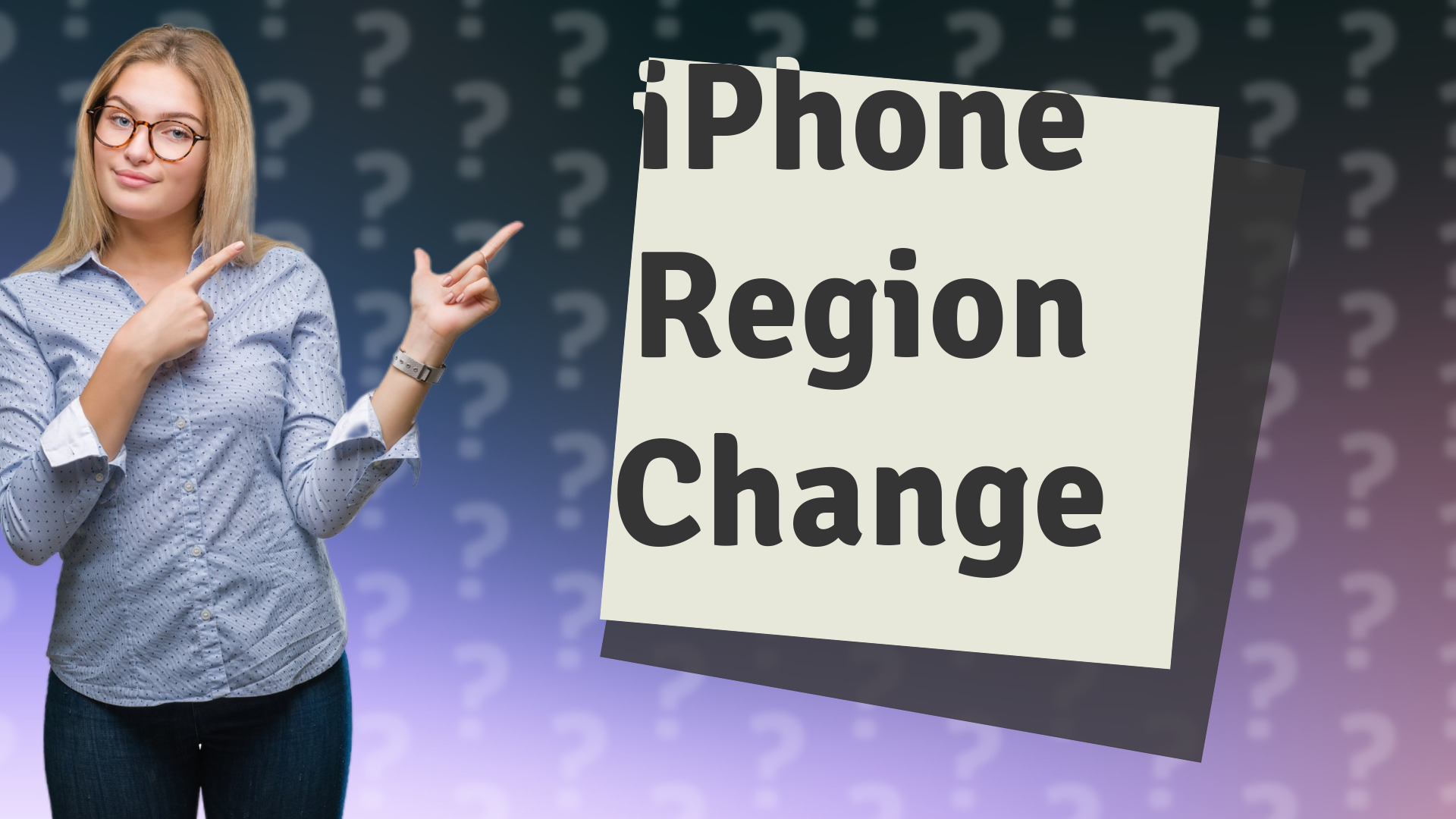 iPhone Region Change
