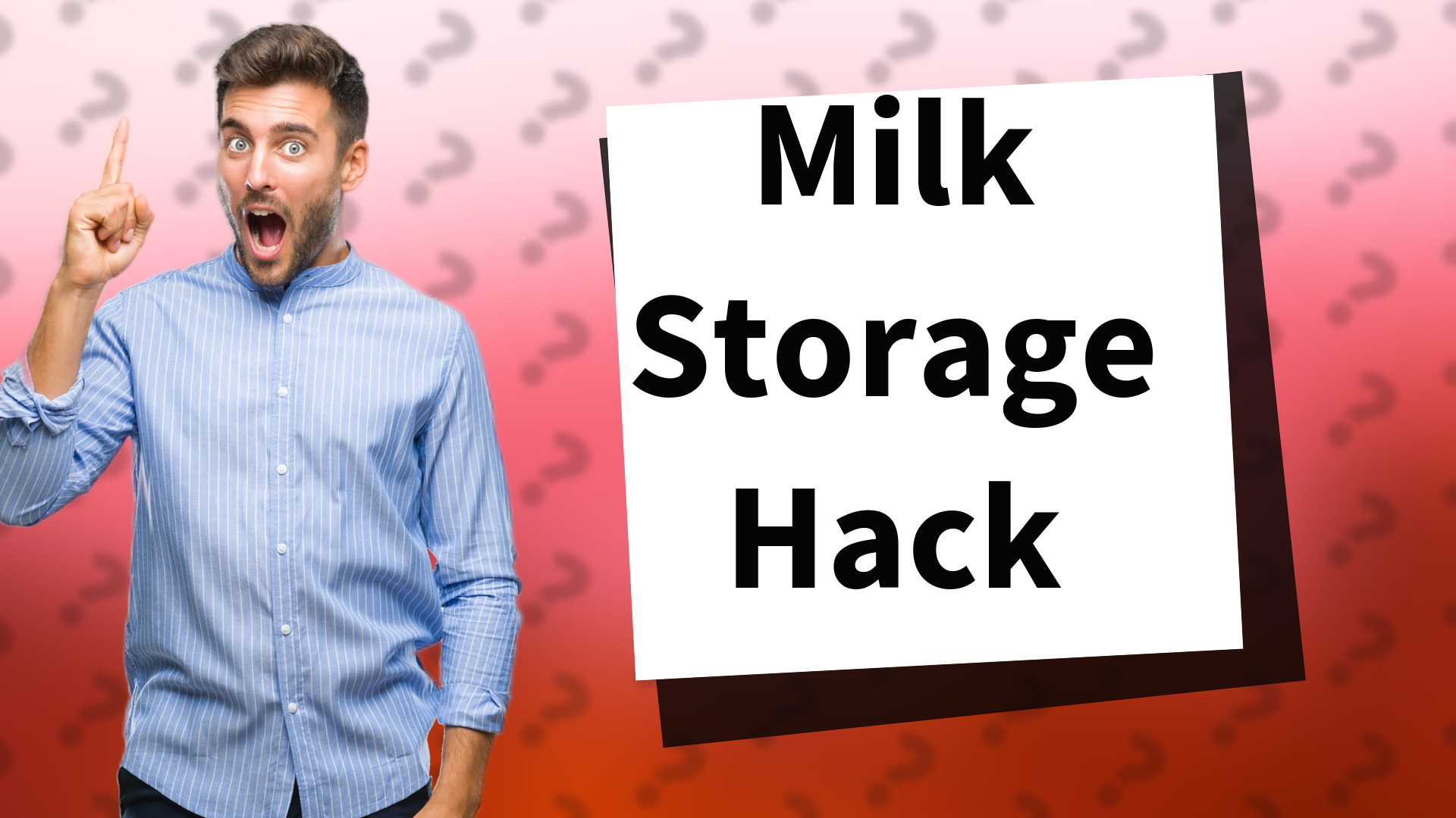 Milk Storage Hack