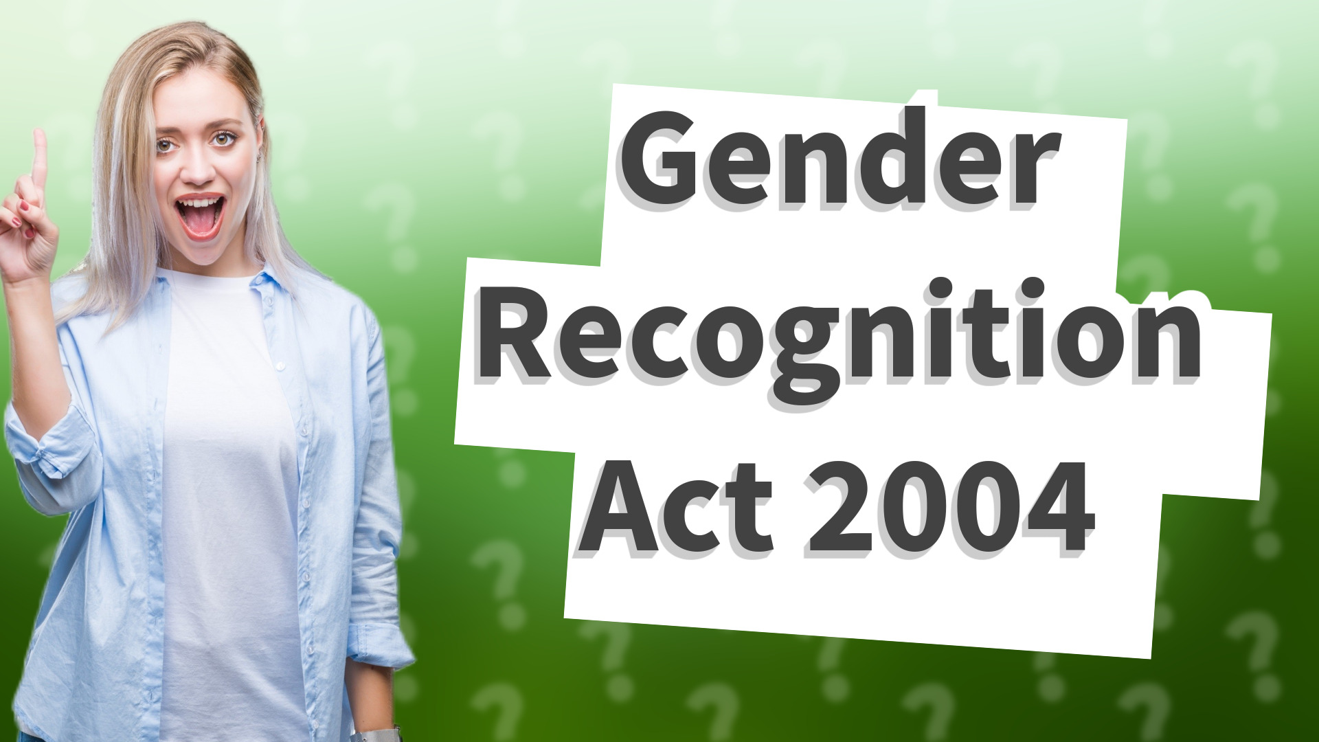 Gender Recognition Act 2004