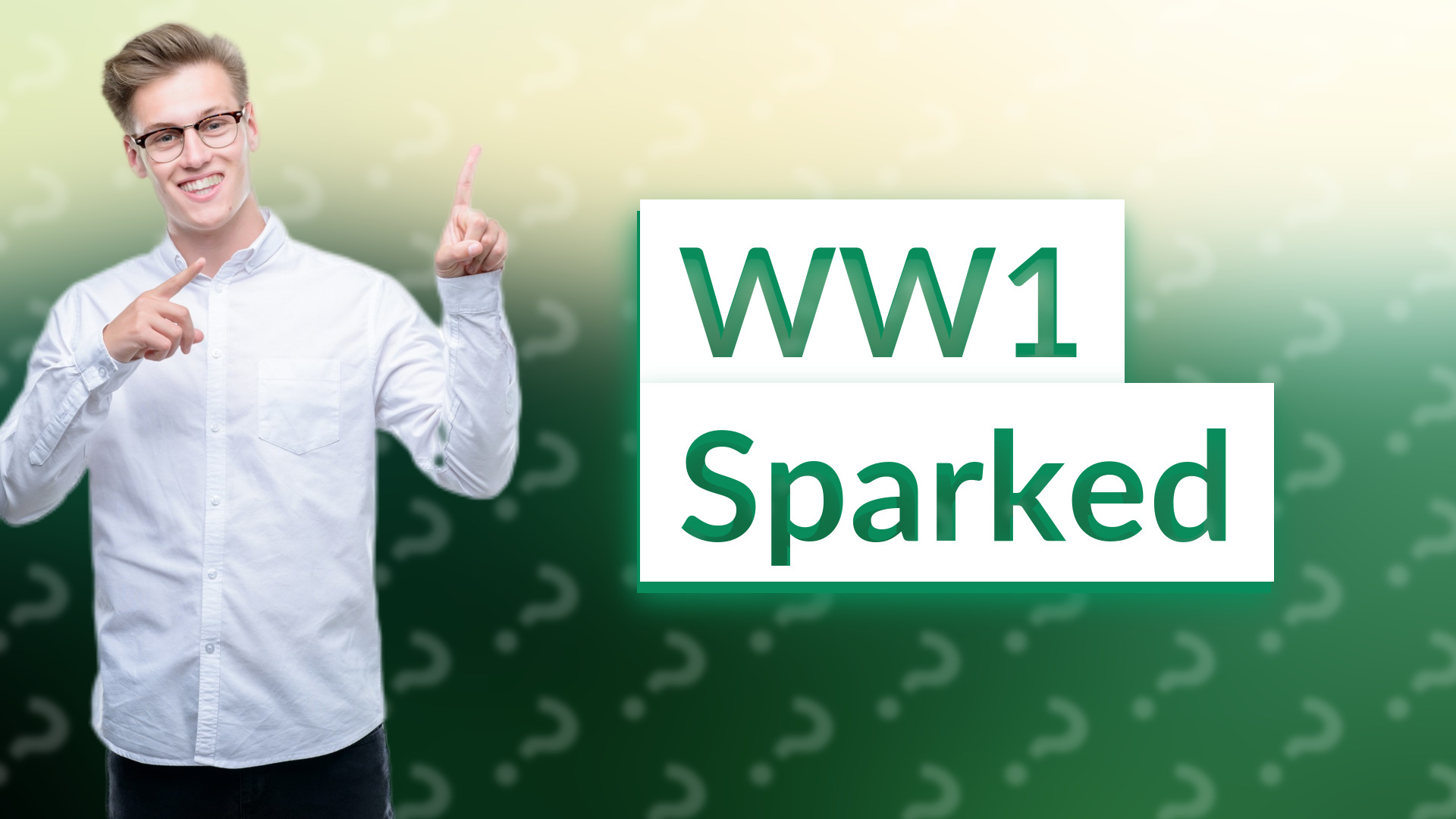 WW1 Sparked