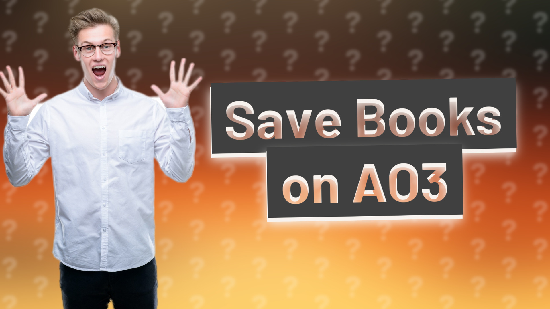 Save Books on AO3