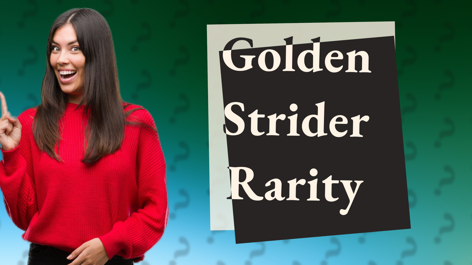 Golden Strider Rarity