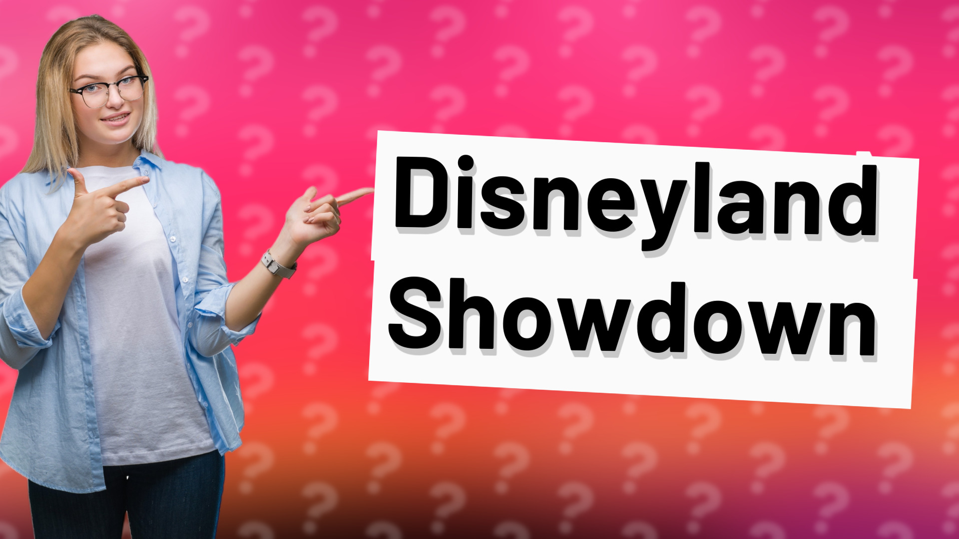 Disneyland Showdown