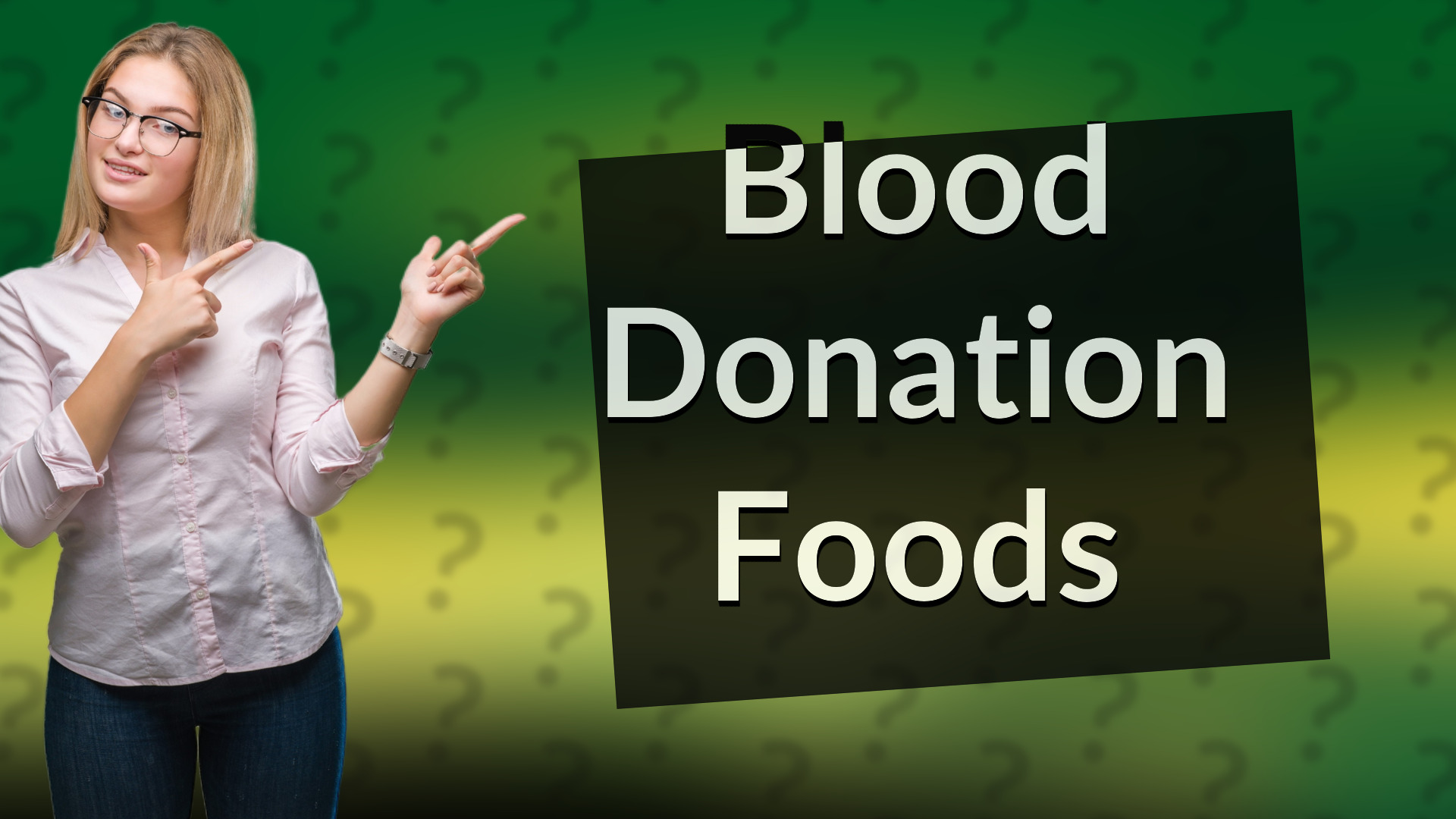 Blood Donation Foods