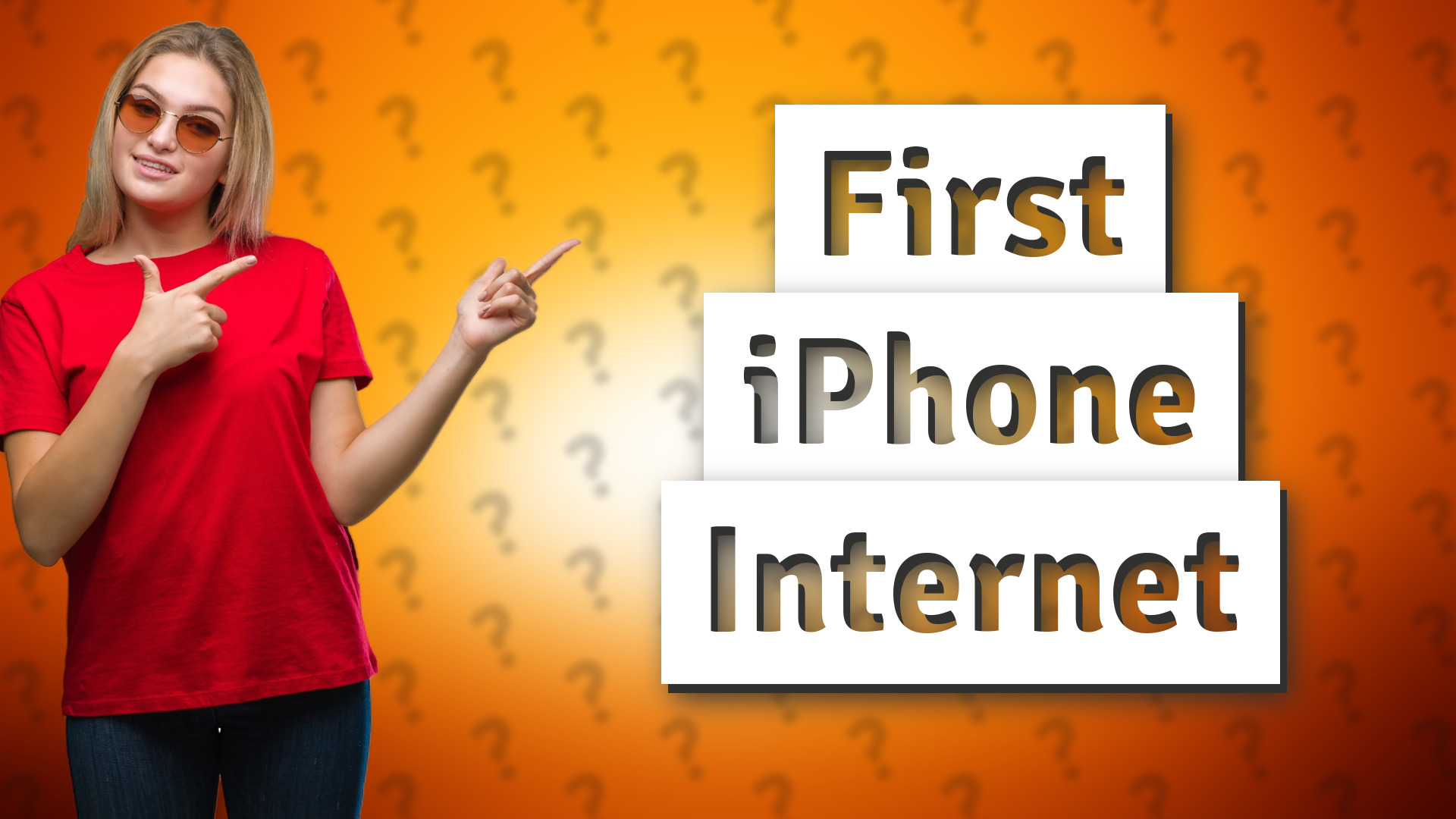 First iPhone Internet