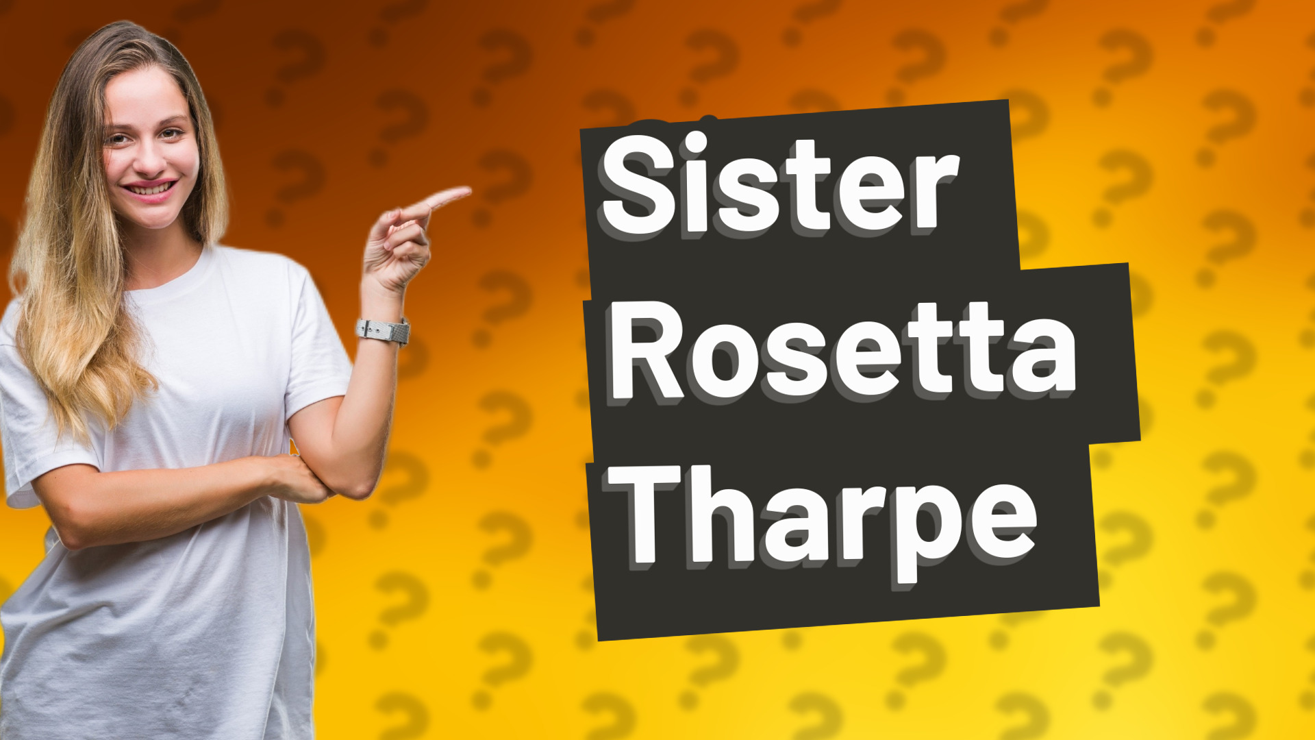 Sister Rosetta Tharpe