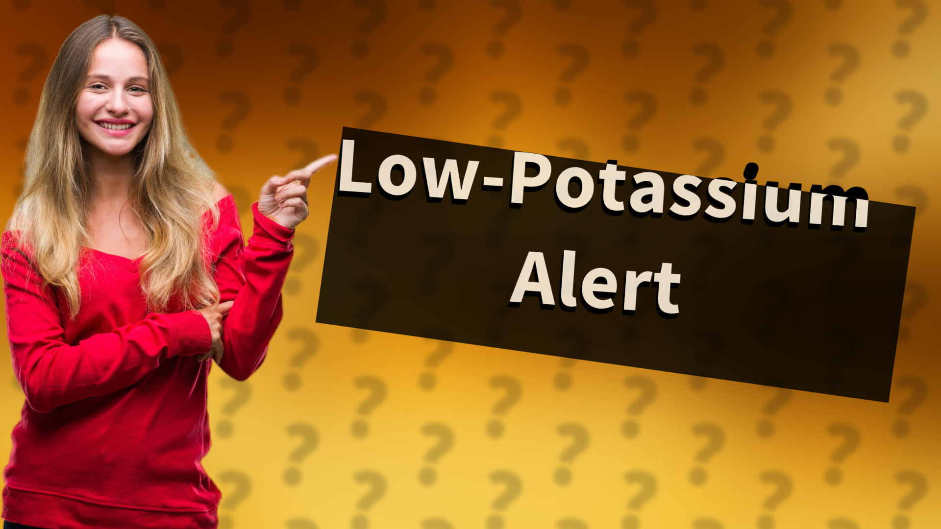 Low-Potassium Alert