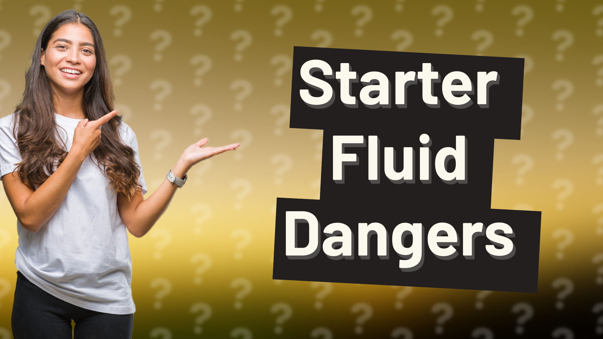 Starter Fluid Dangers