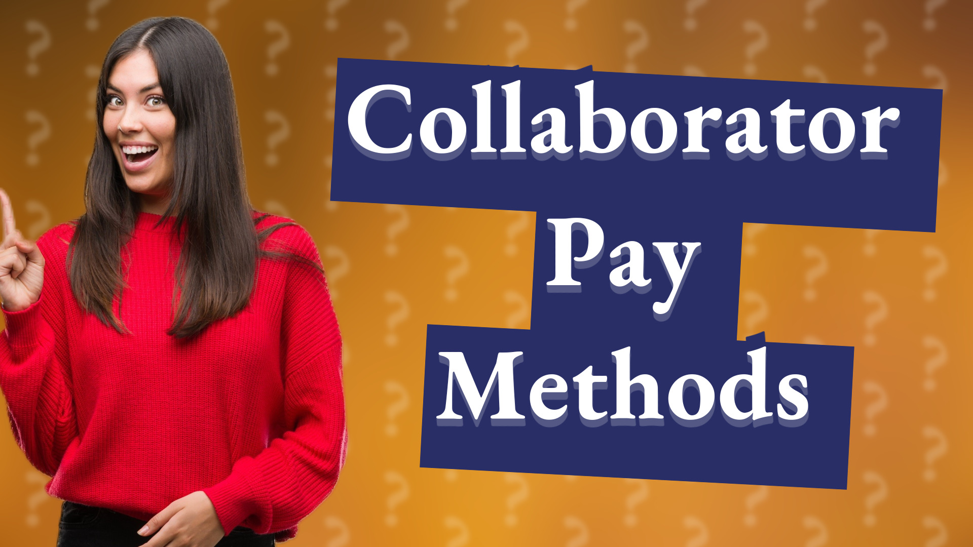 Collaborator Pay Methods