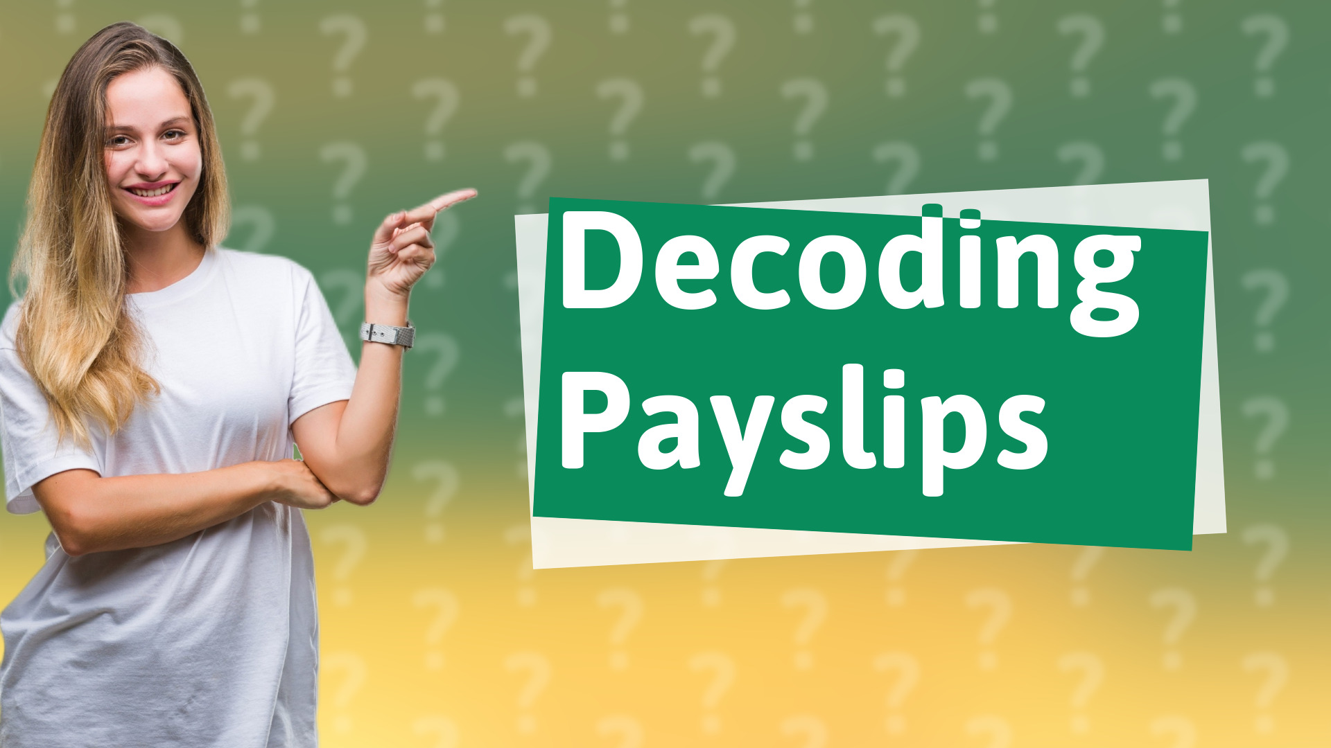 Decoding Payslips