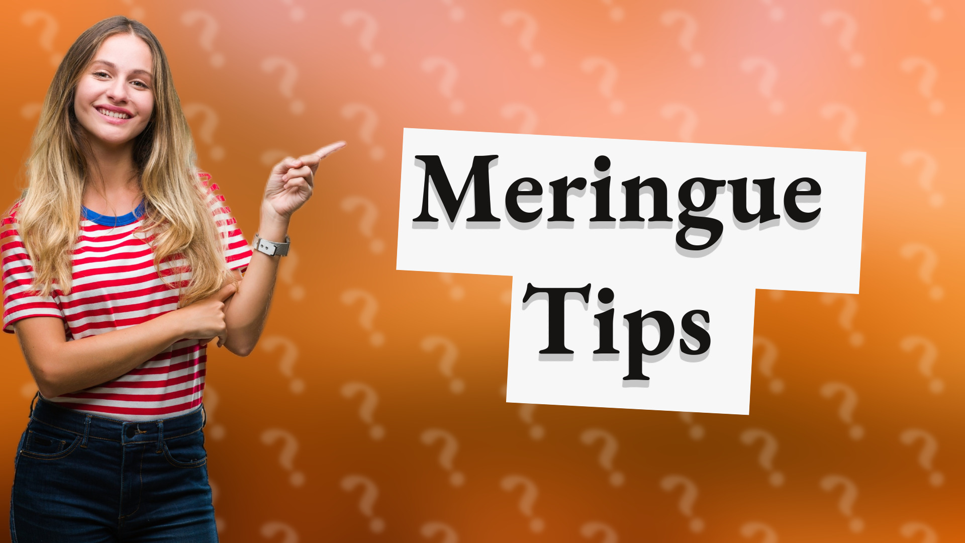 Meringue Tips