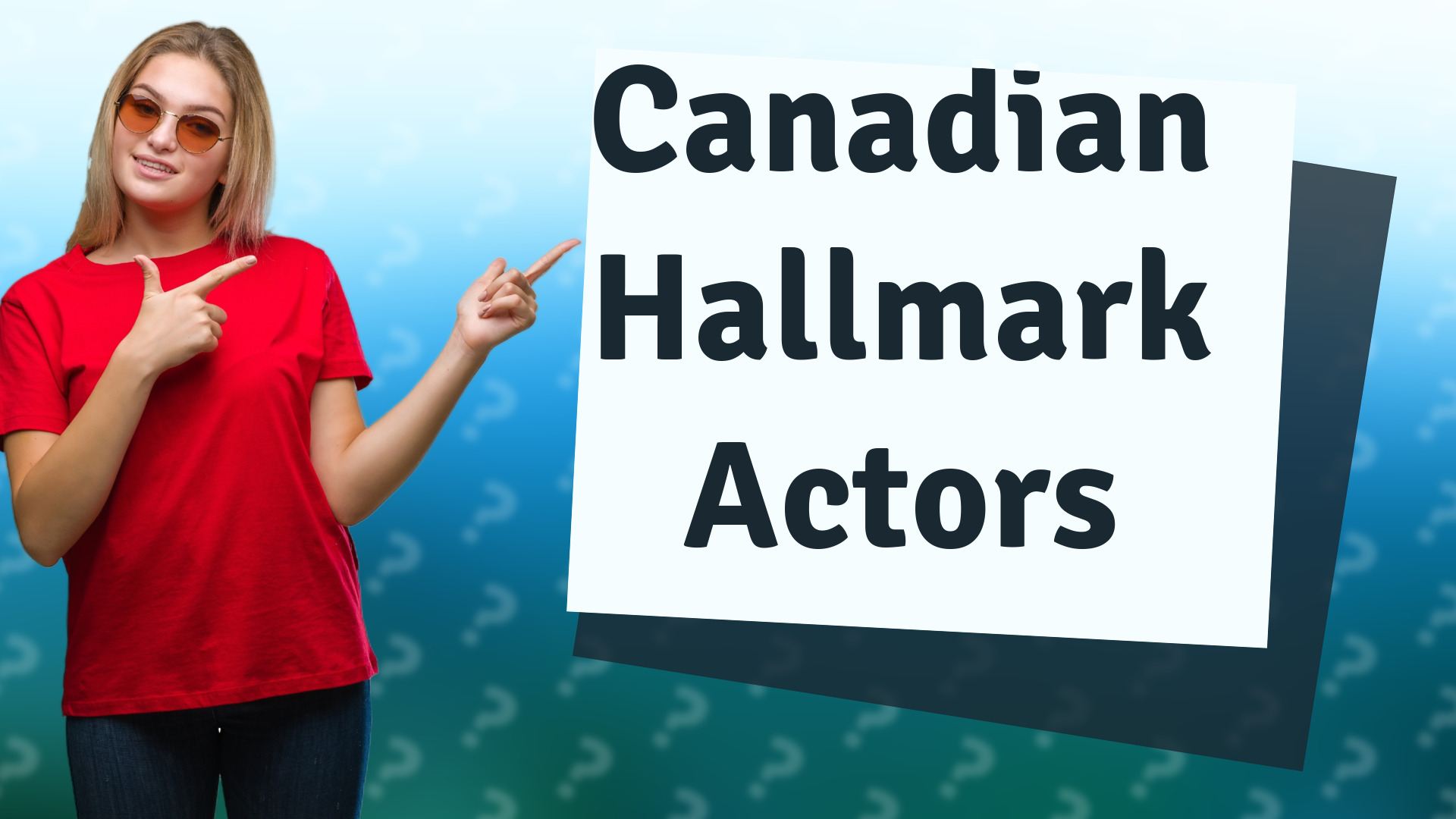 Canadian Hallmark Actors