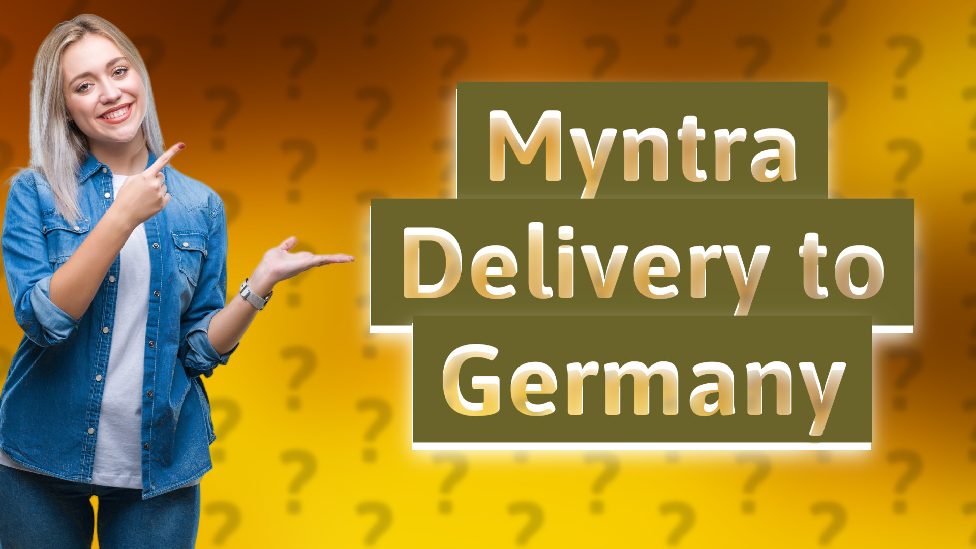 Myntra Delivery to Germany