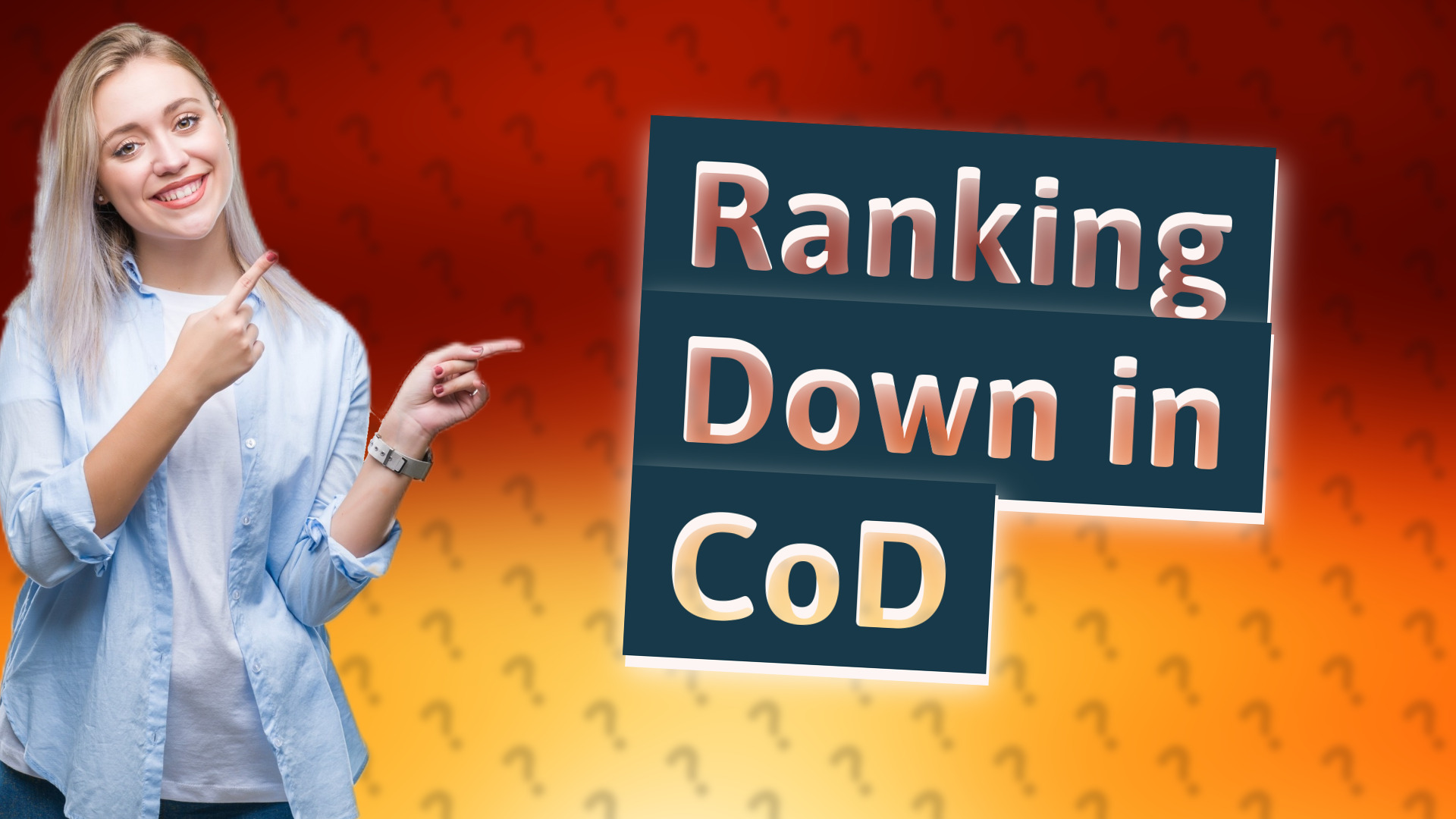 Ranking Down in CoD