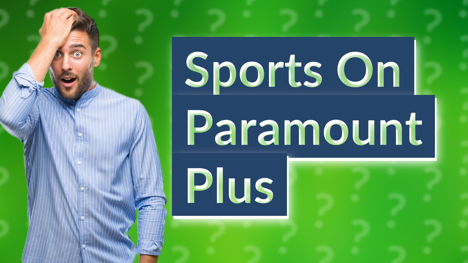 Sports On Paramount Plus