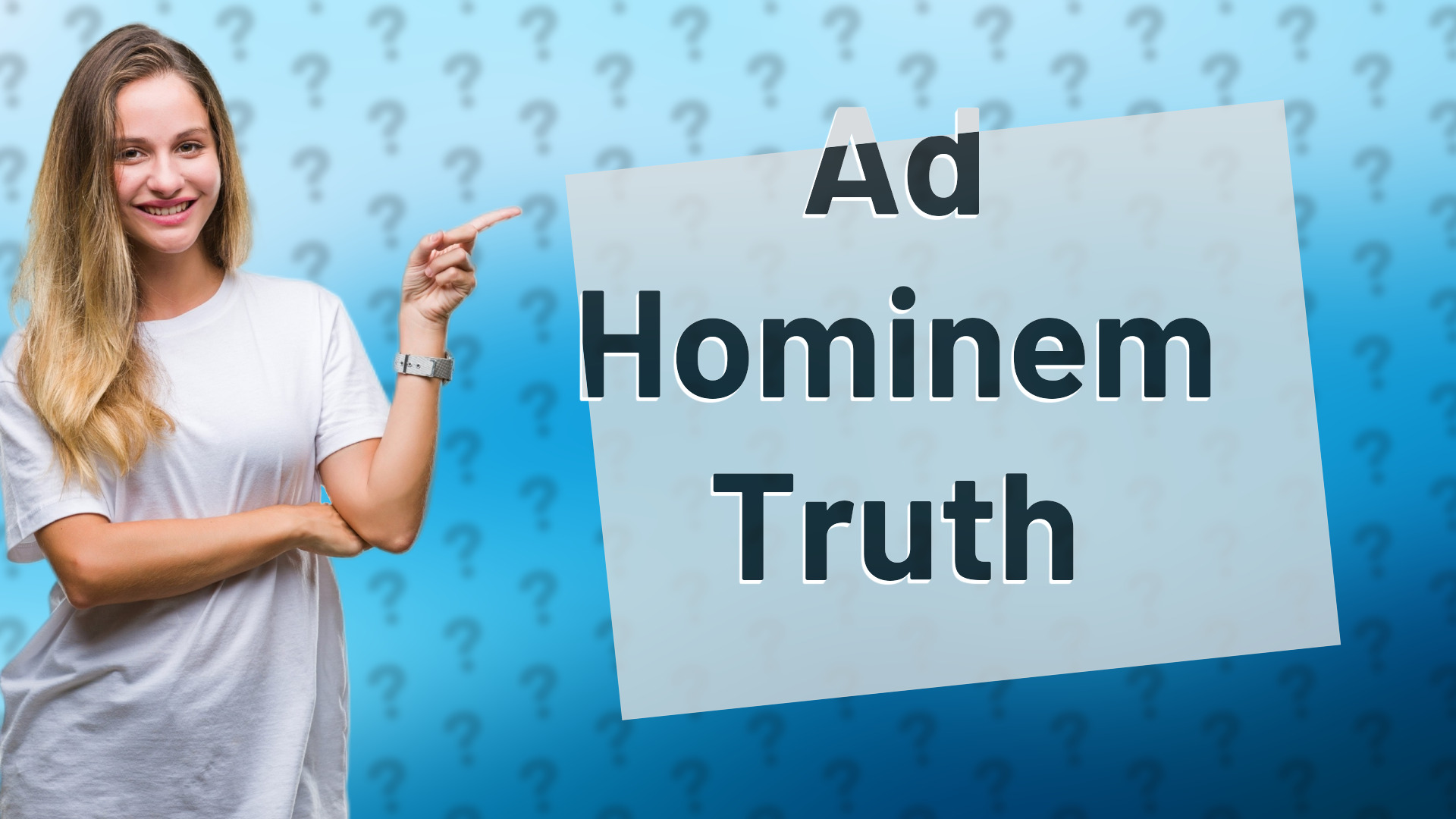 Ad Hominem Truth