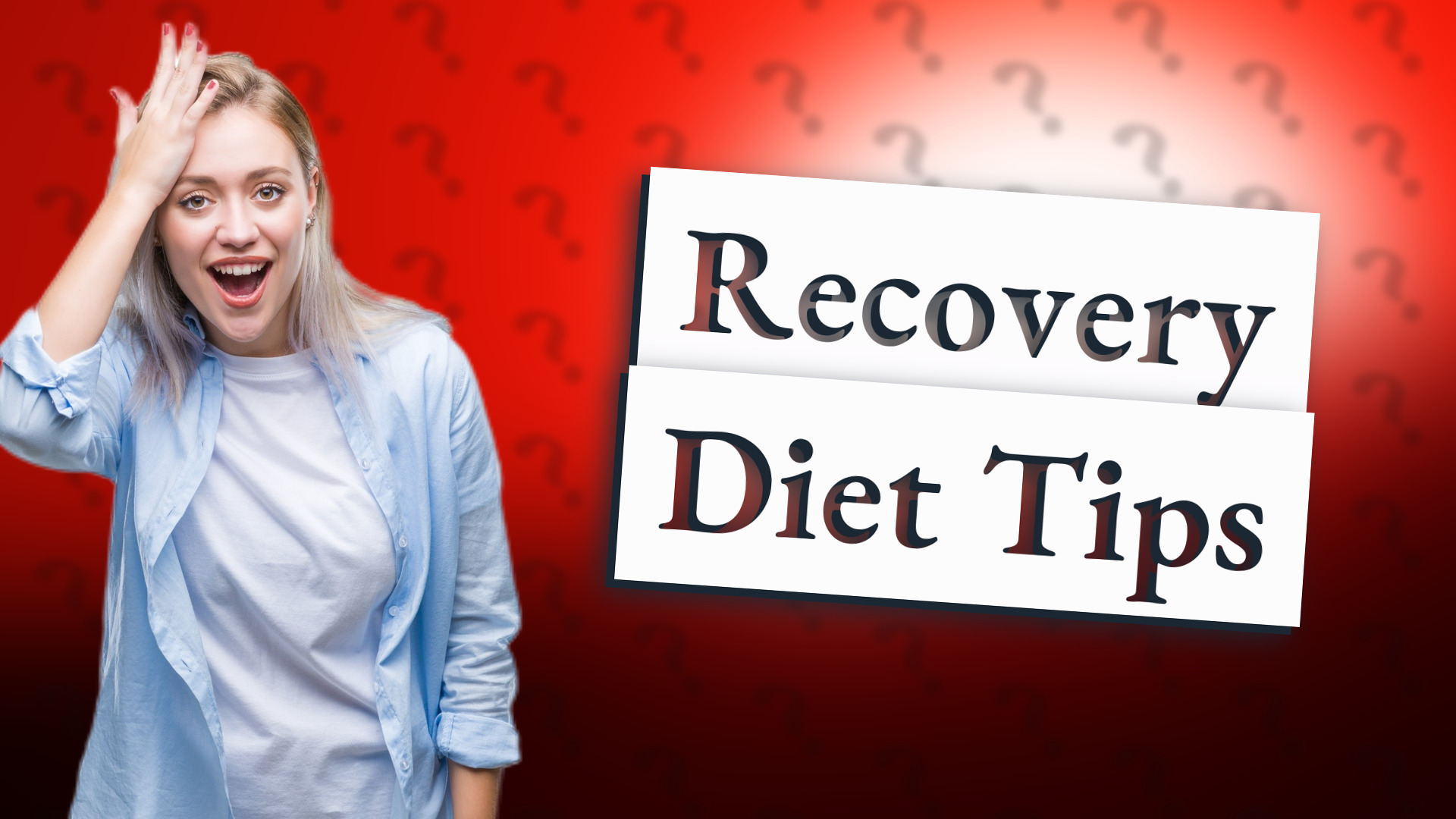 Recovery Diet Tips
