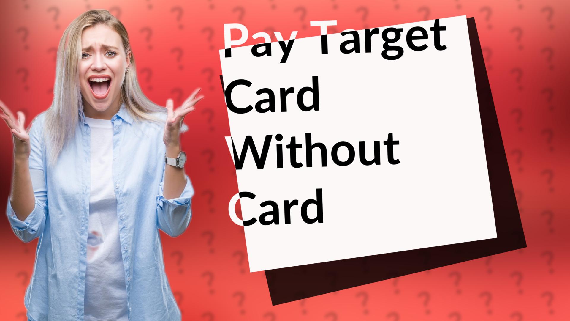 Pay Target Card Without Card