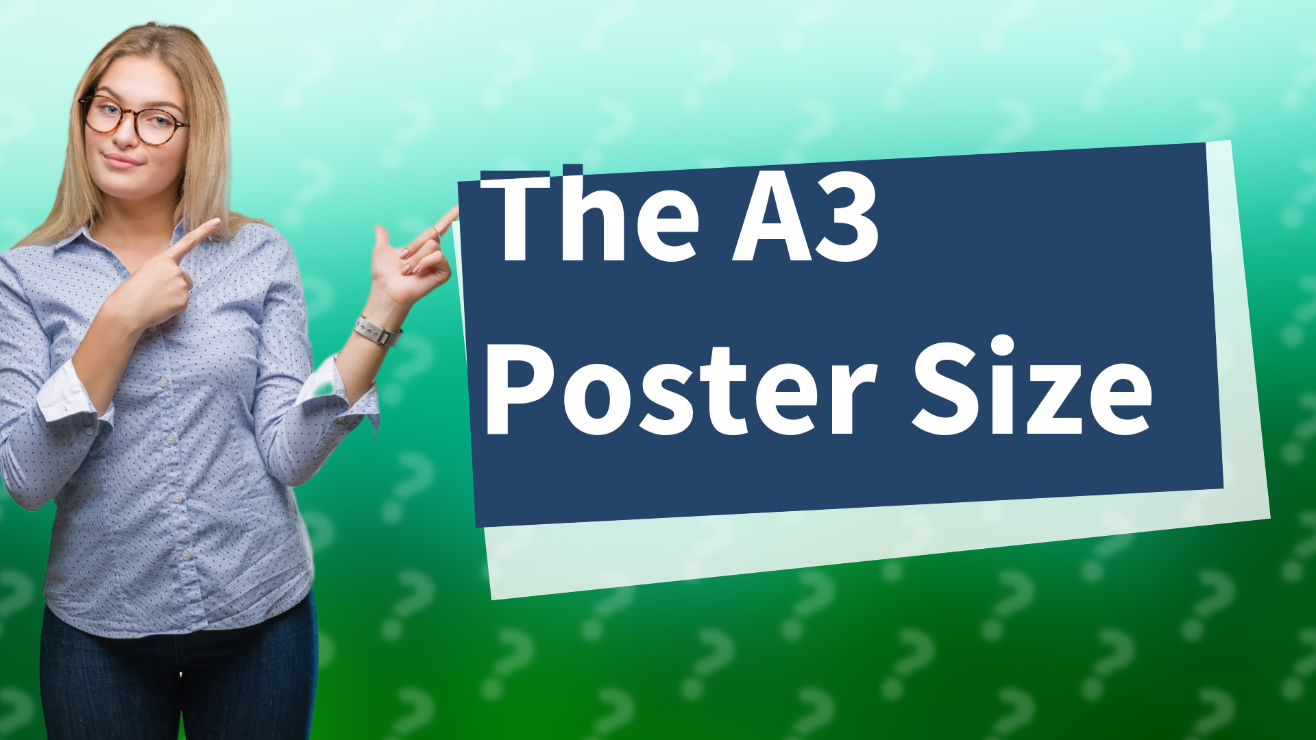 The A3 Poster Size