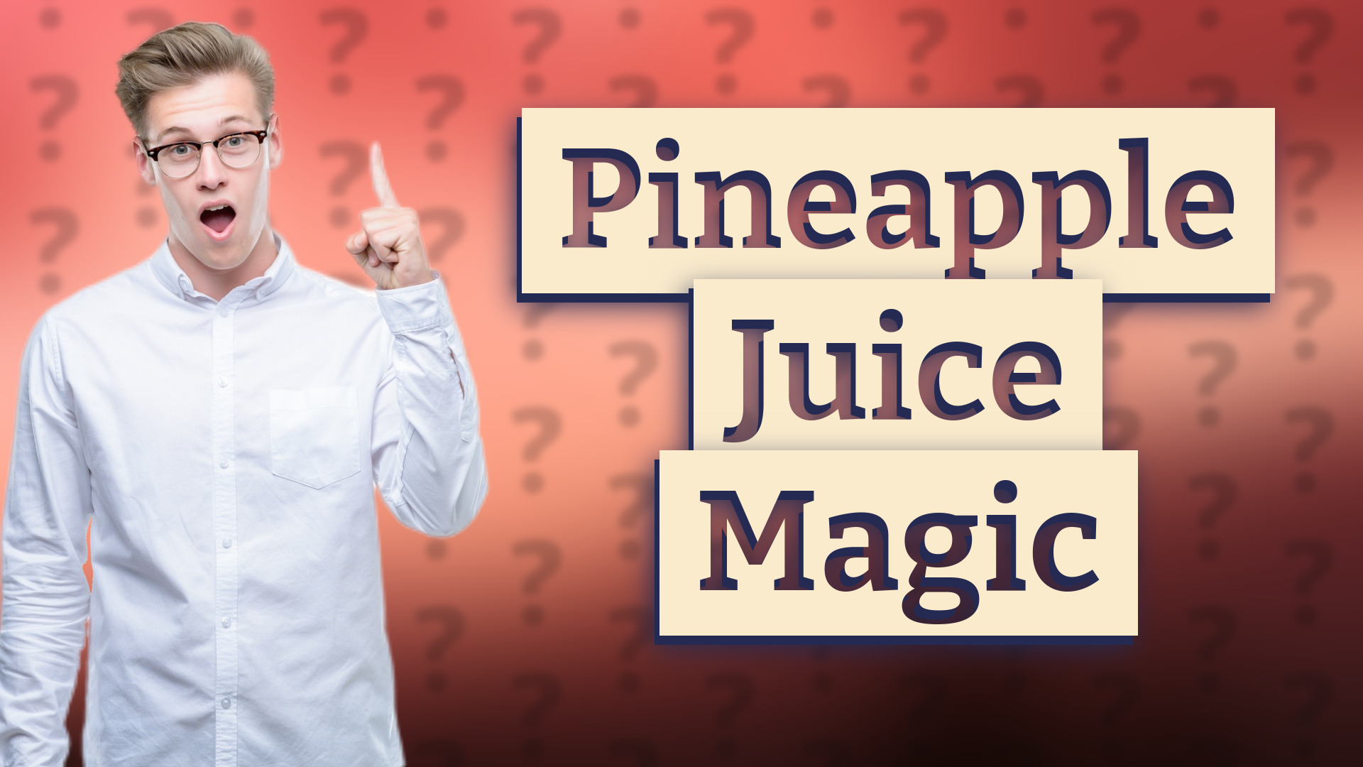 Pineapple Juice Magic