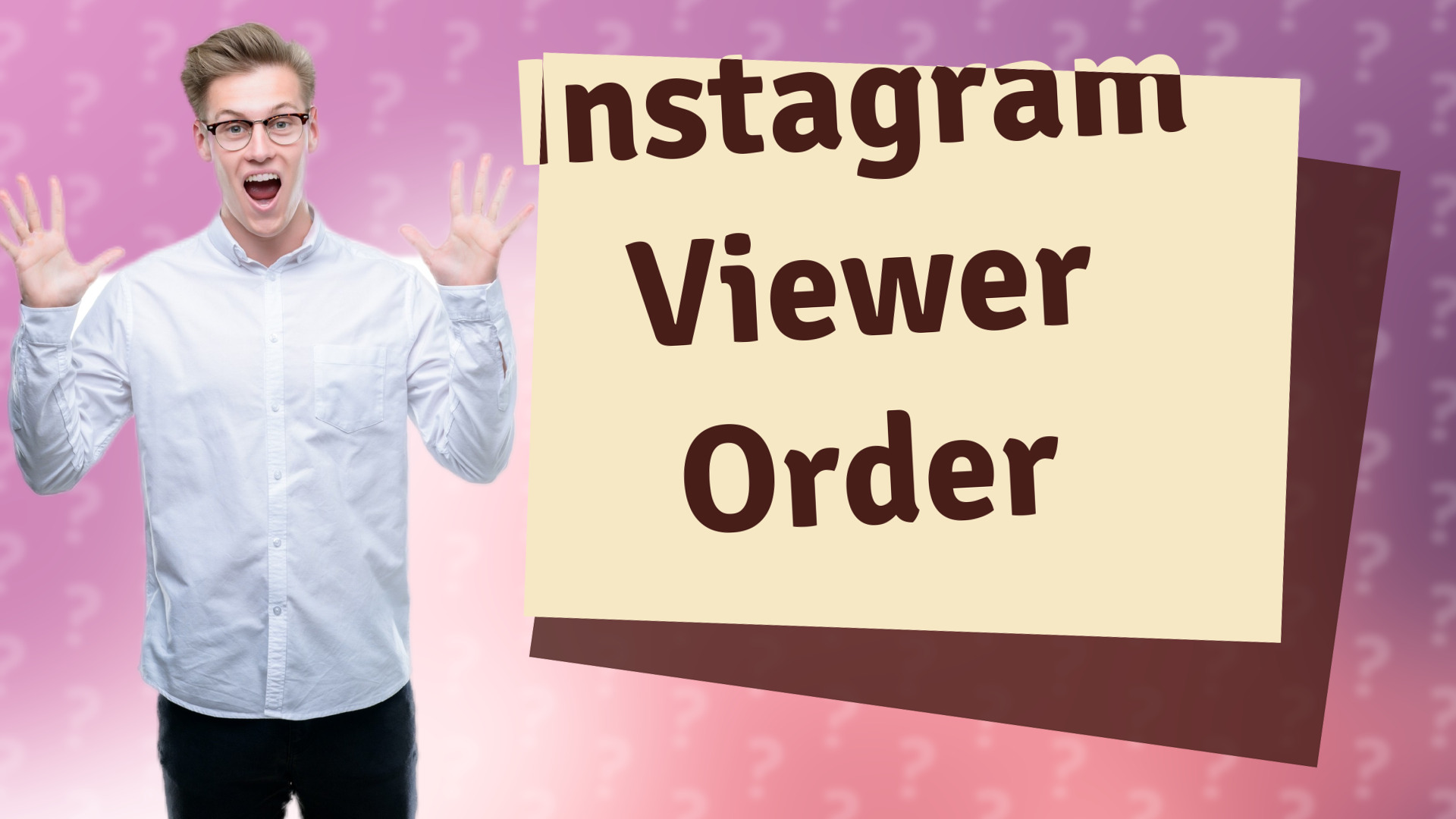 Instagram Viewer Order