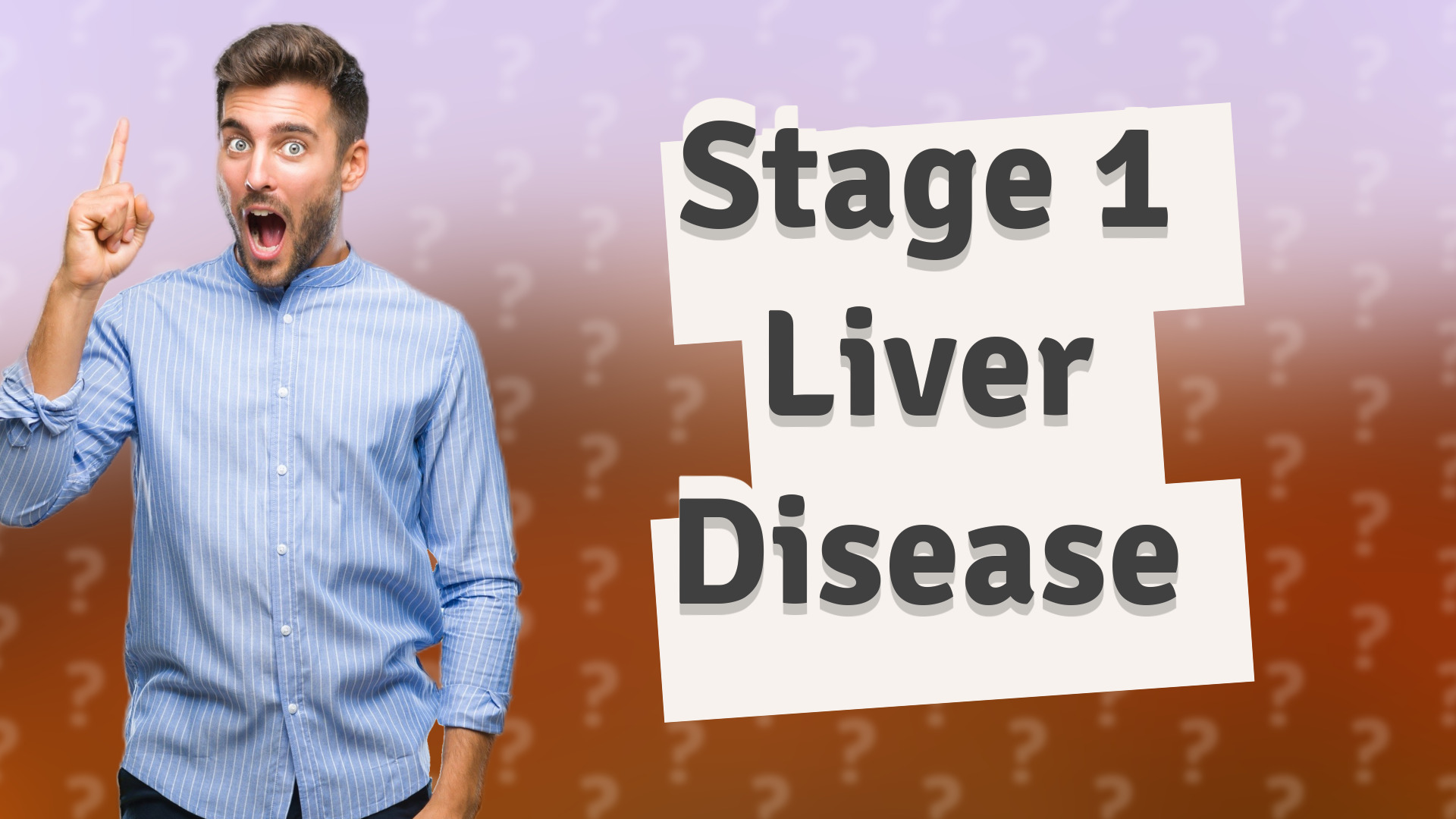 Stage 1 Liver Disease