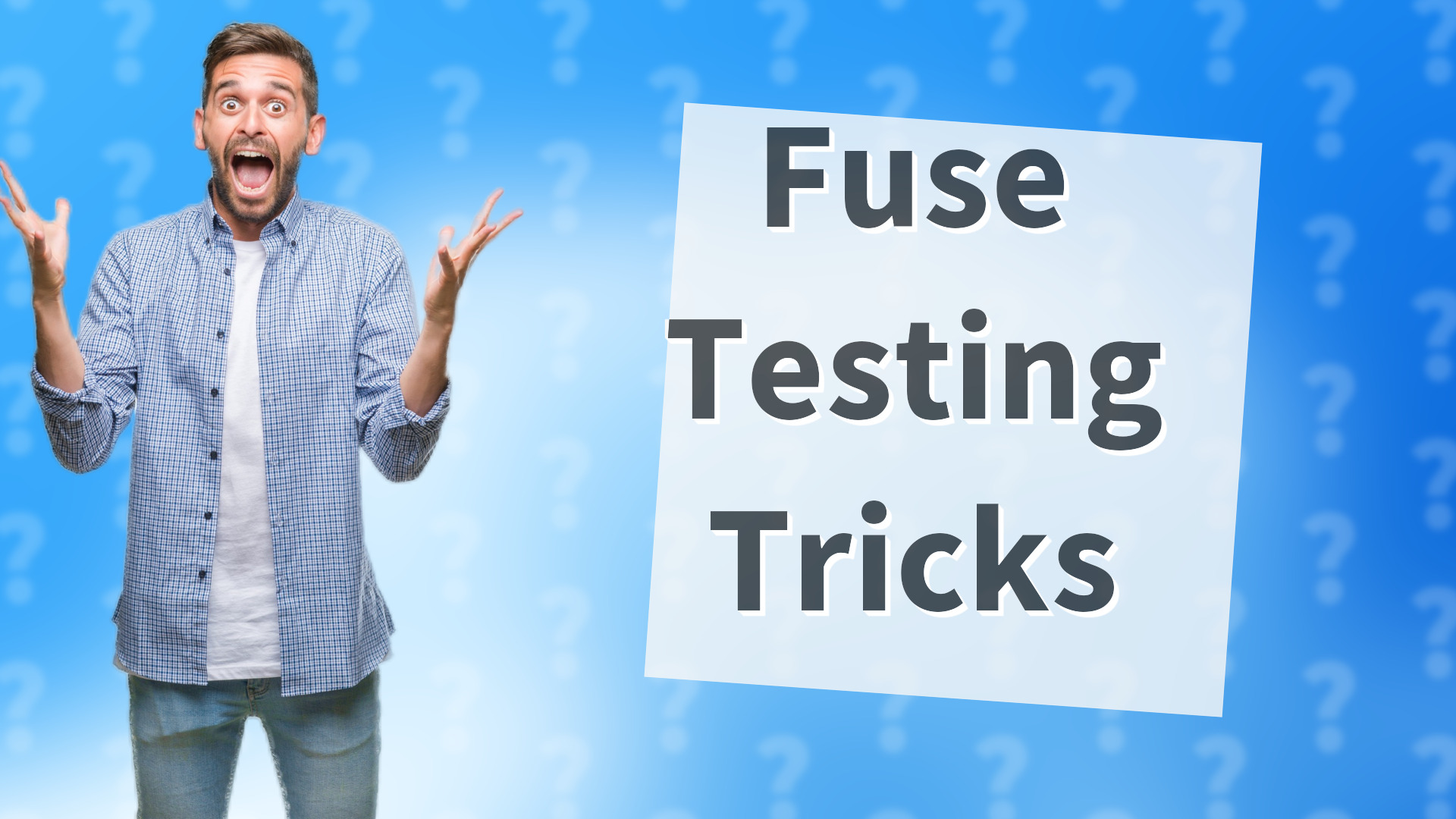 Fuse Testing Tricks
