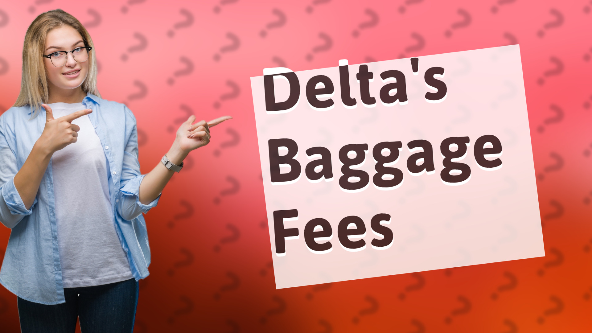 Delta's Baggage Fees