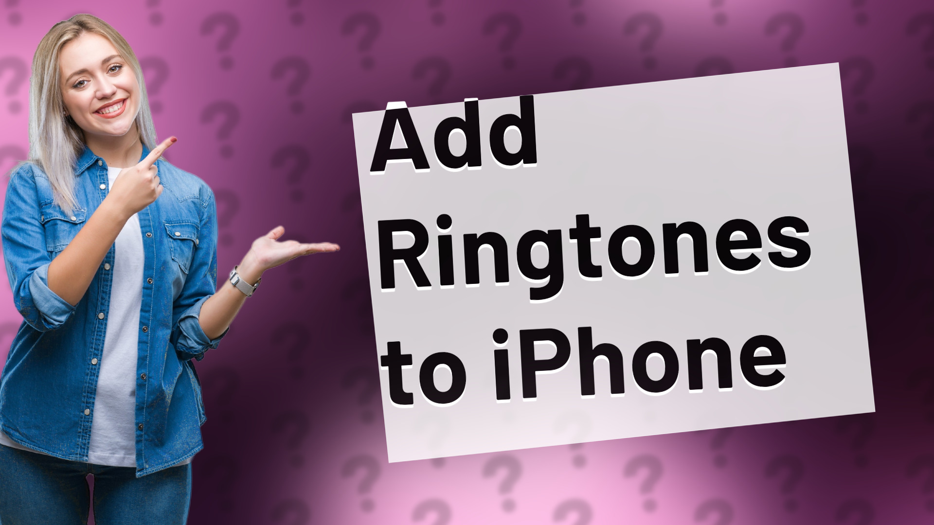 Add Ringtones to iPhone