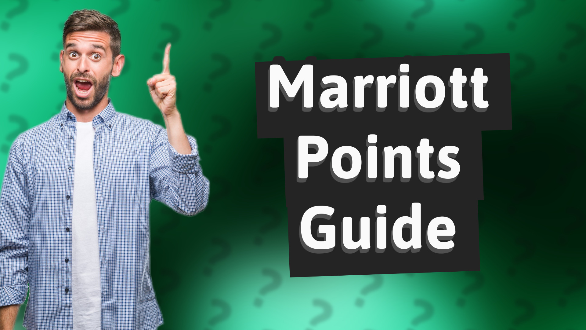Marriott Points Guide