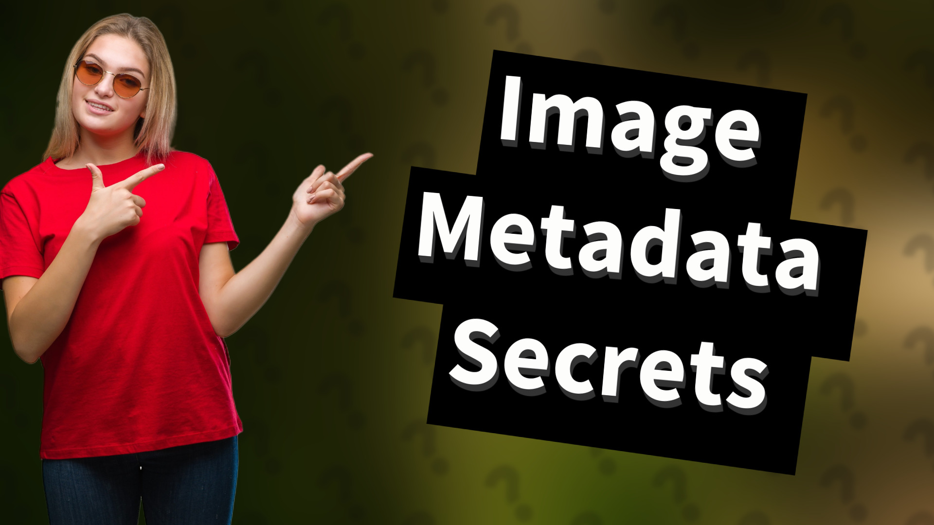 Image Metadata Secrets