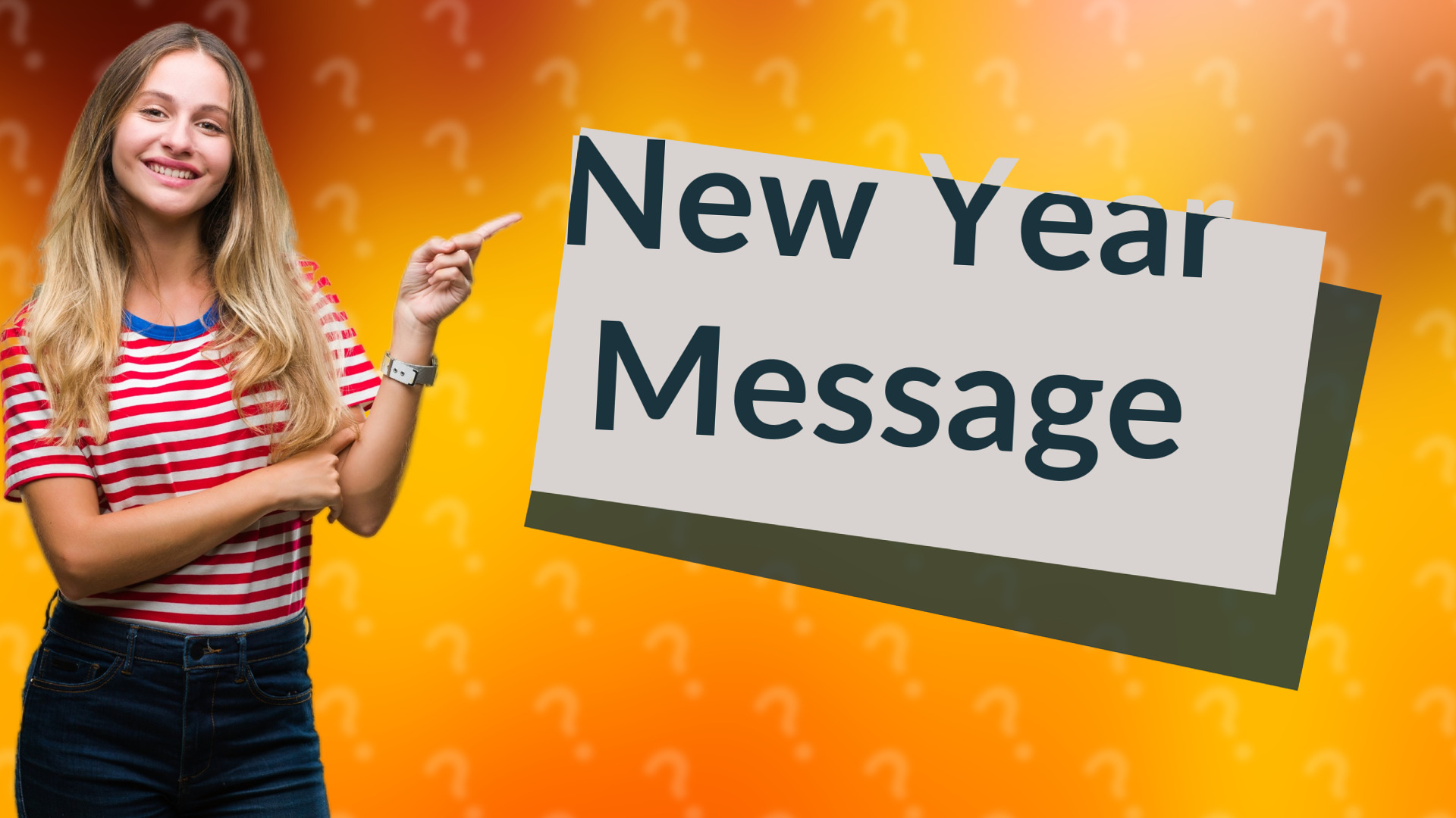 New Year Message