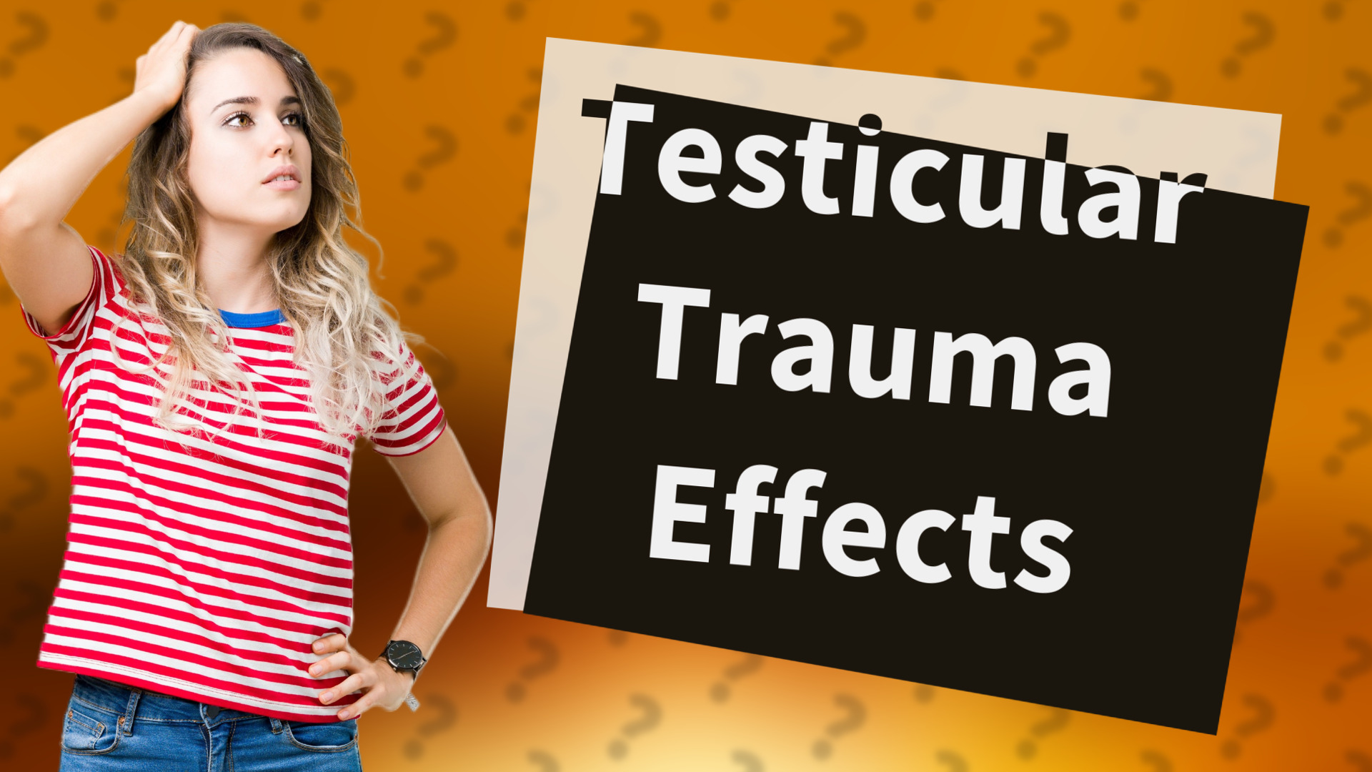 Testicular Trauma Effects