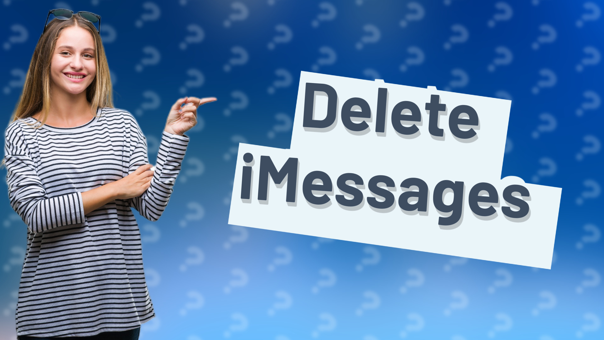 Delete iMessages