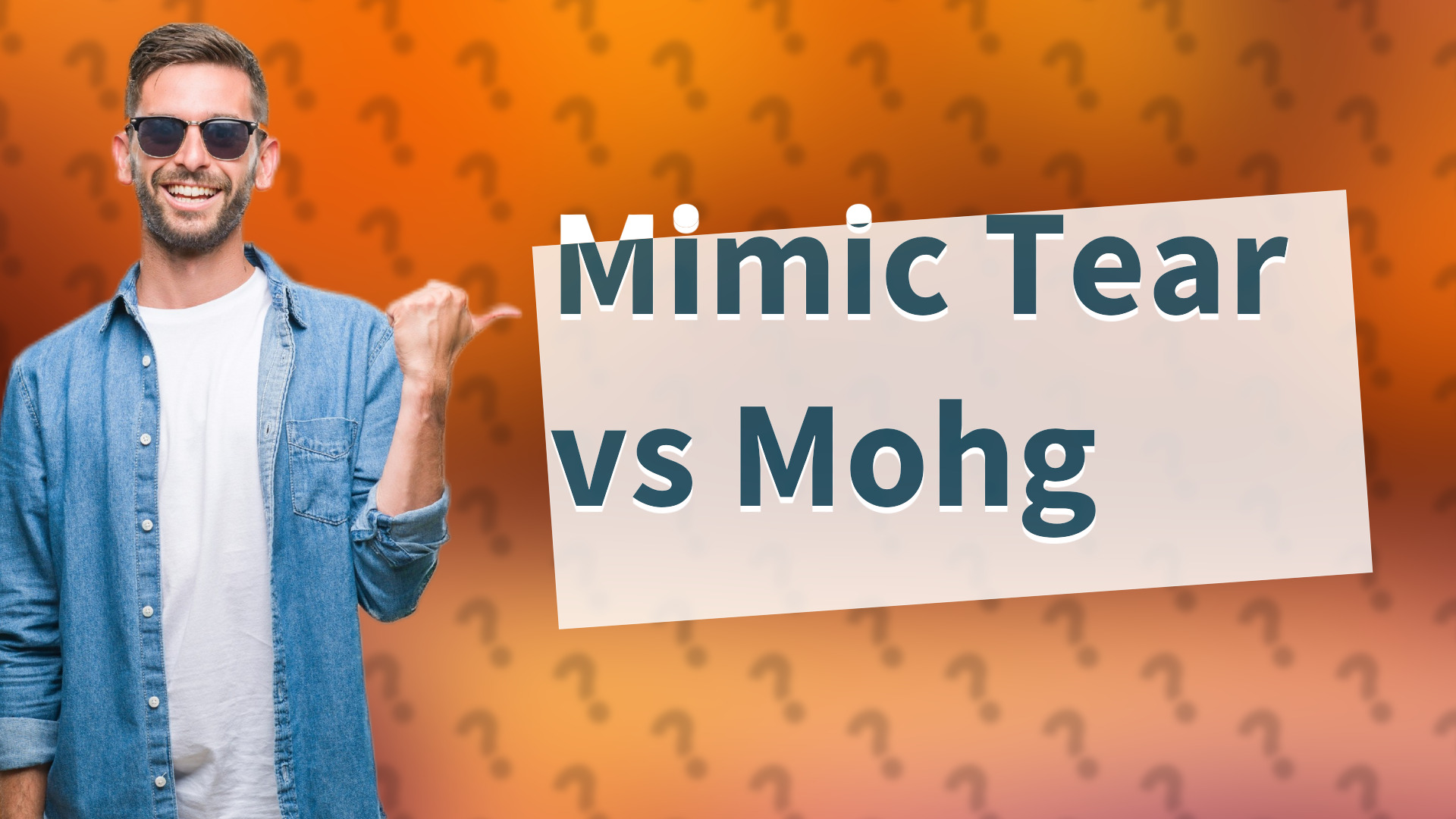 Mimic Tear vs Mohg