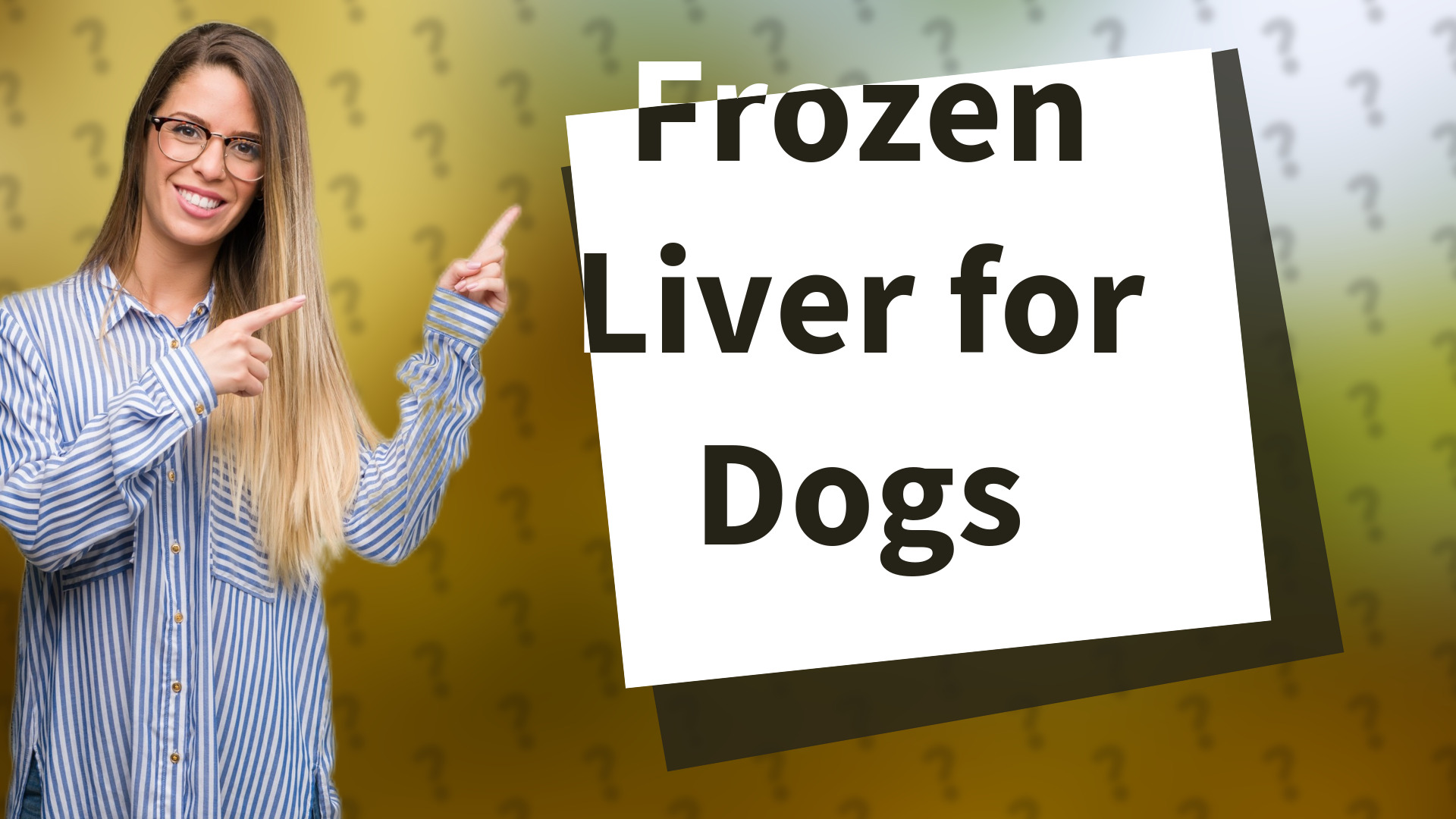 Frozen Liver for Dogs