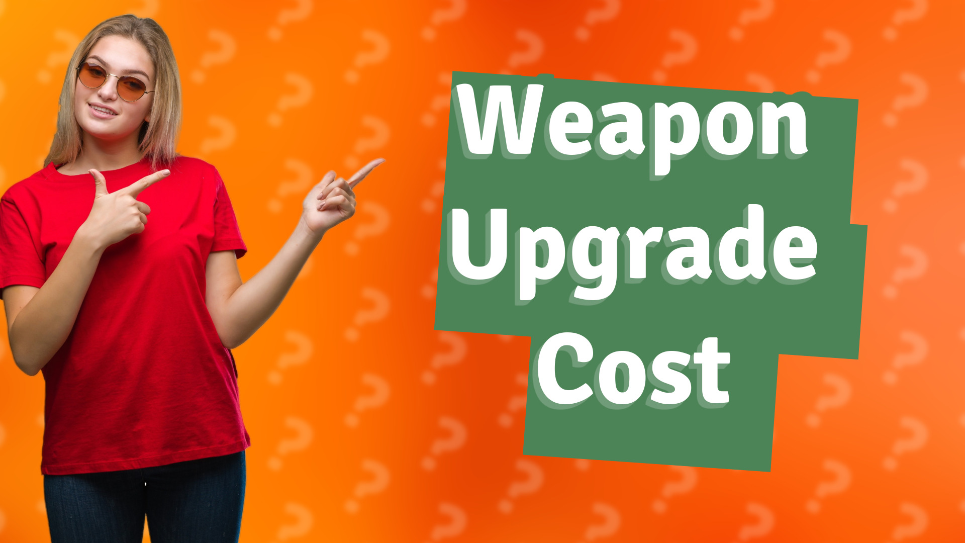 Weapon Upgrade Cost