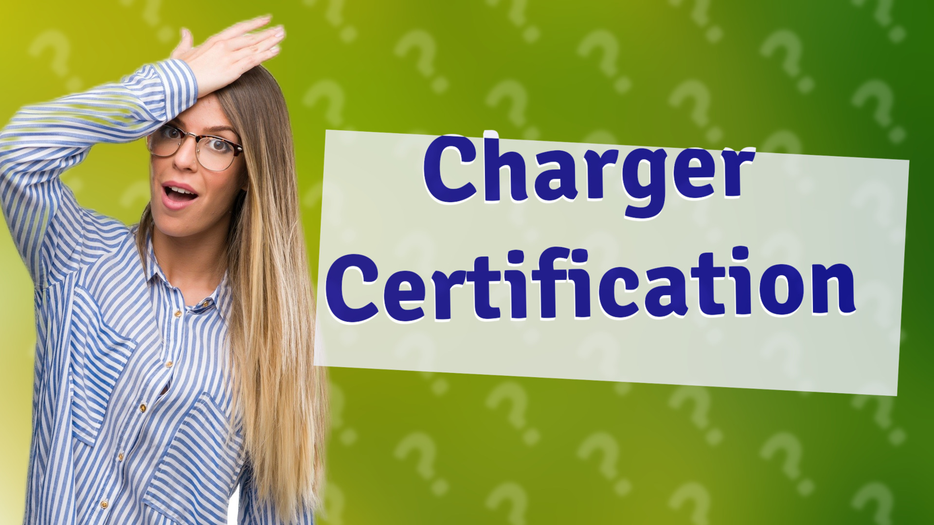 Charger Certification