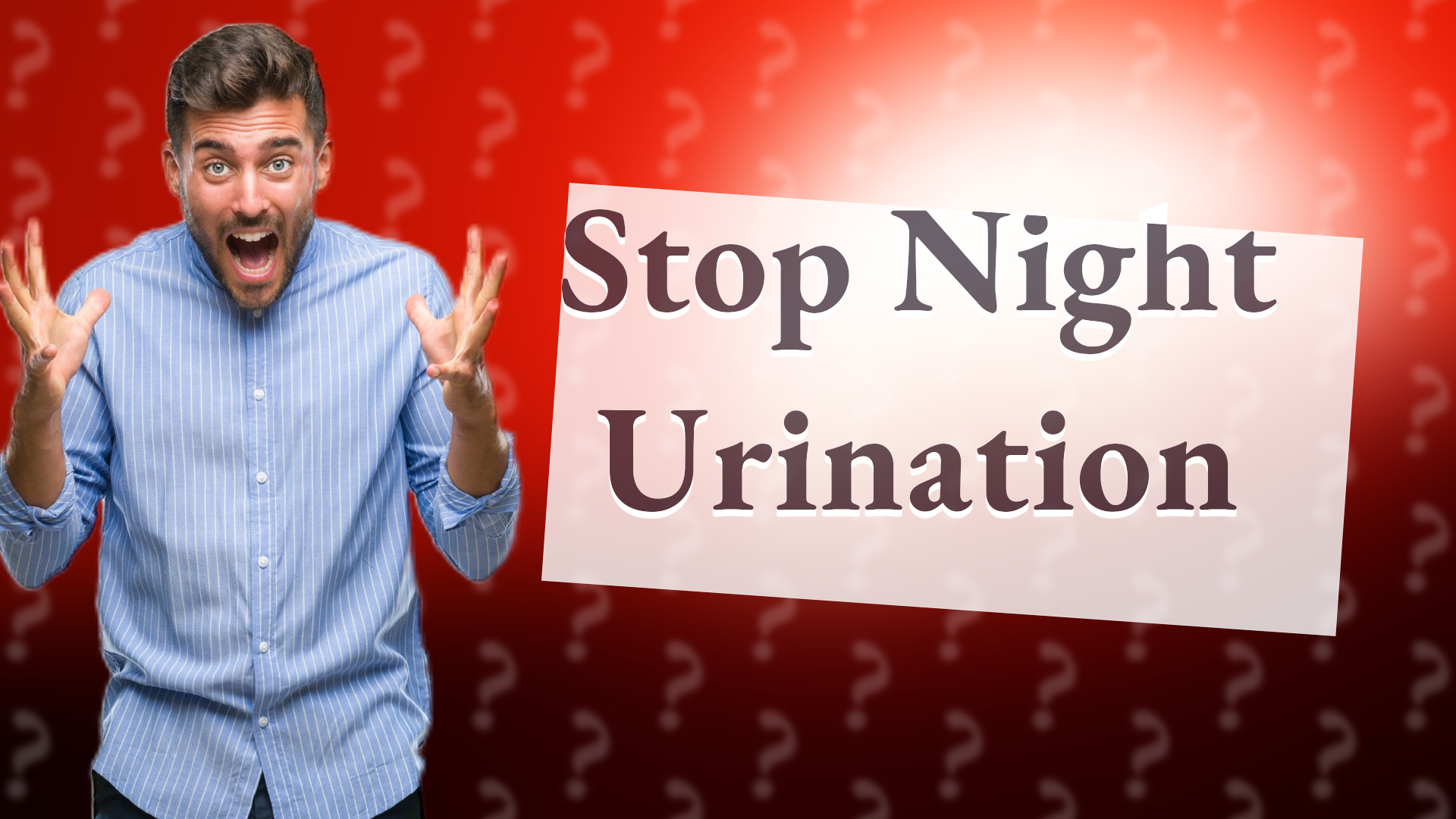 Stop Night Urination