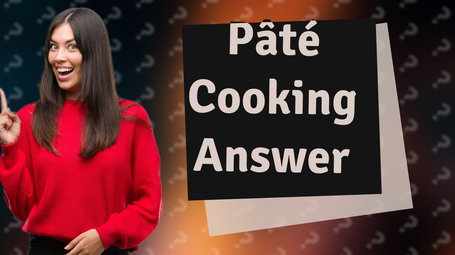 Pâté Cooking Answer