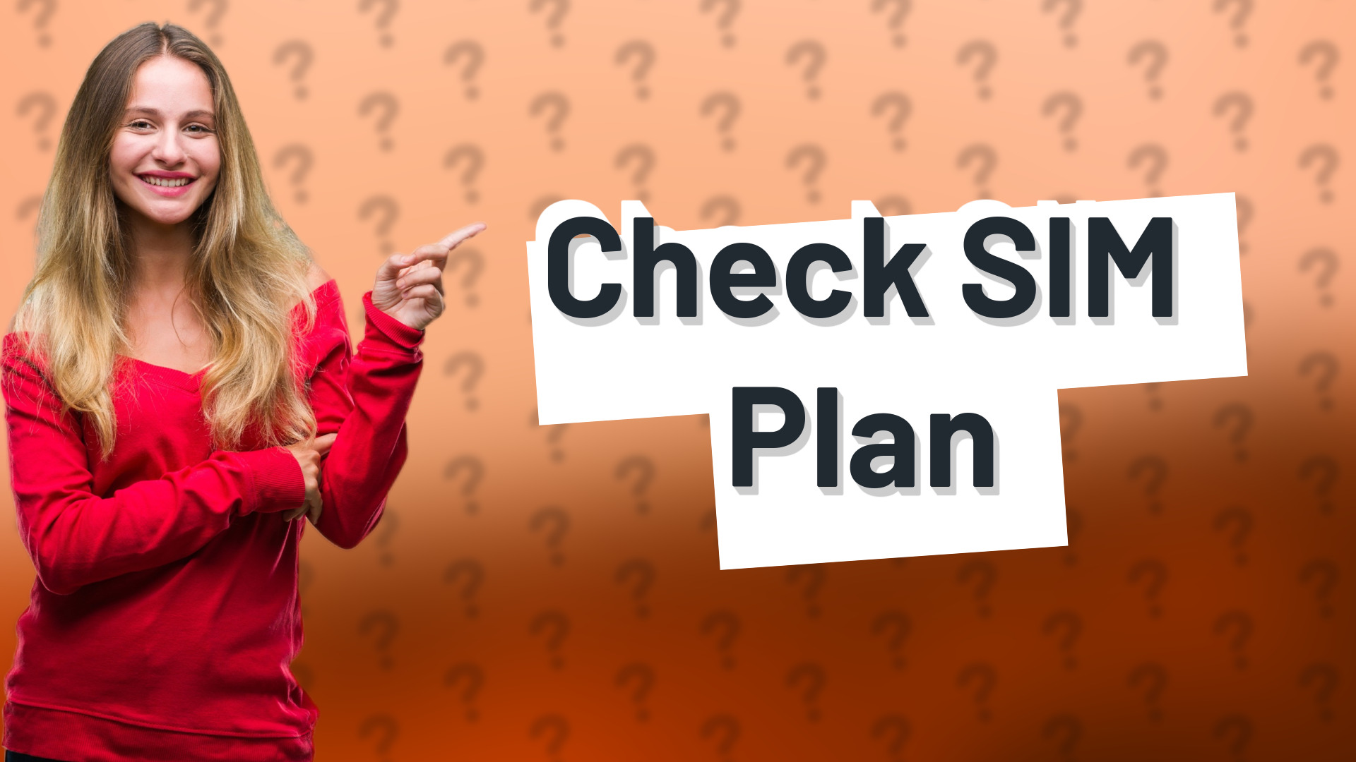 Check SIM Plan