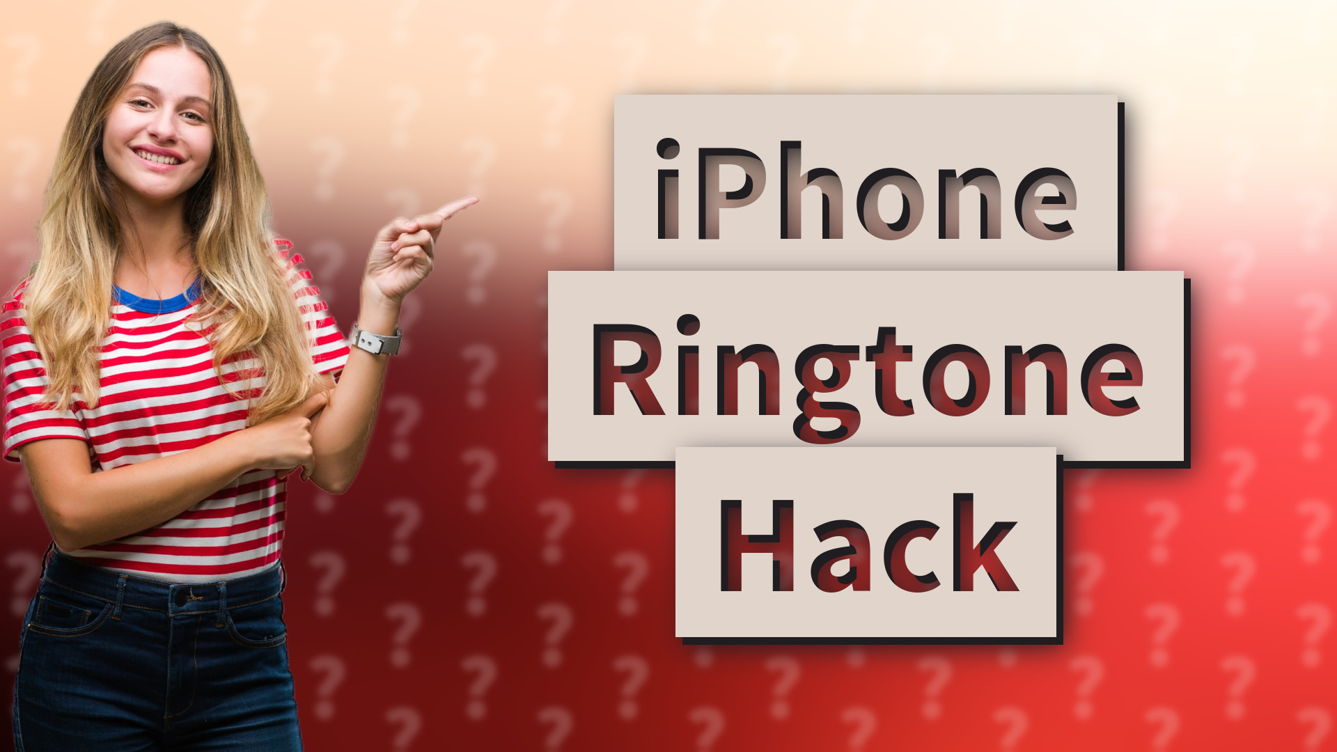 iPhone Ringtone Hack