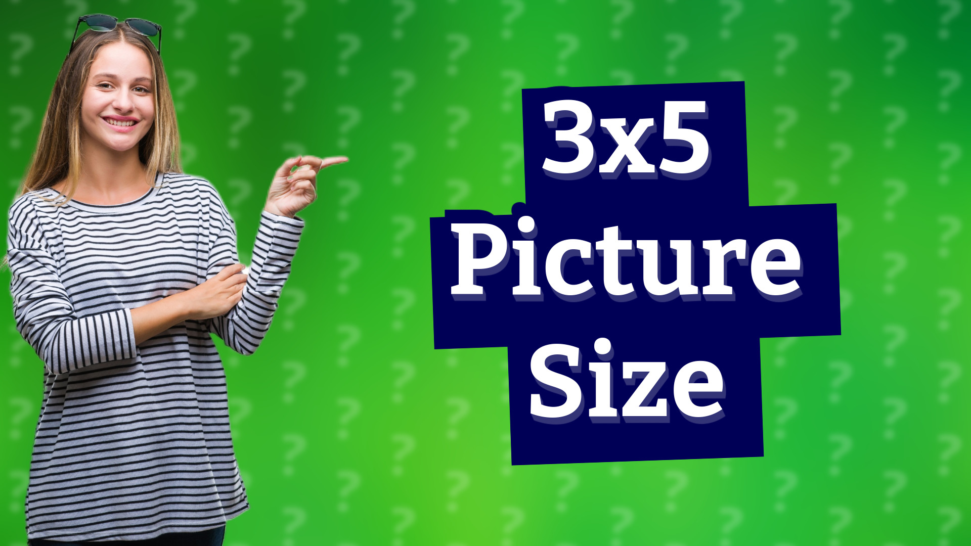 3x5 Picture Size