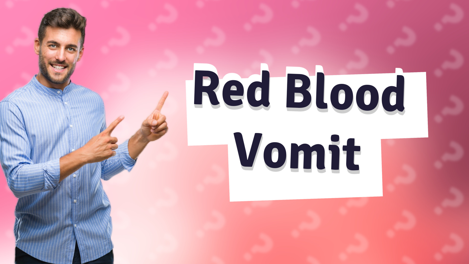 Red Blood Vomit